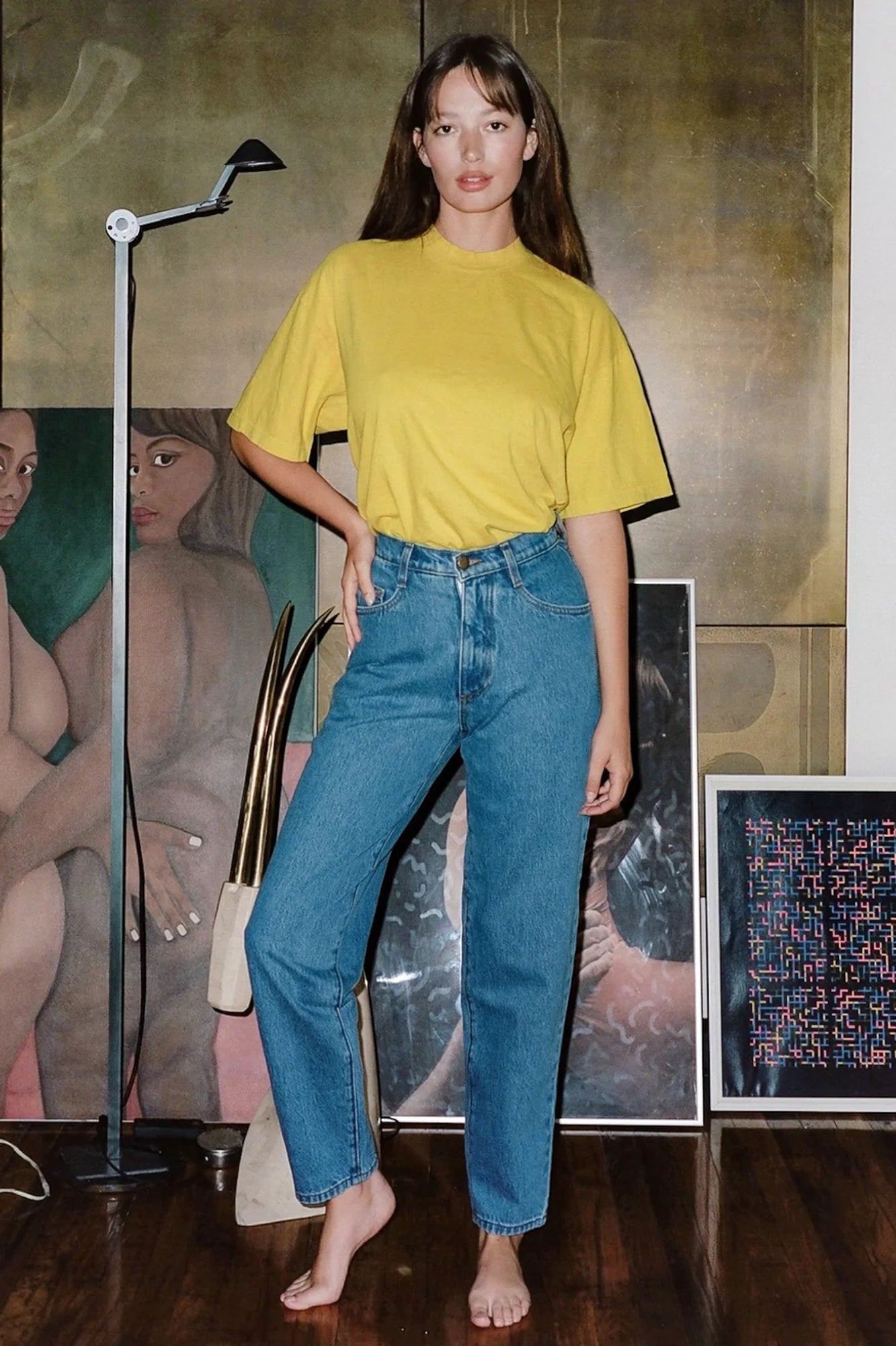 S/S Garment Dye Crew Neck 6.5 oz 1801GD