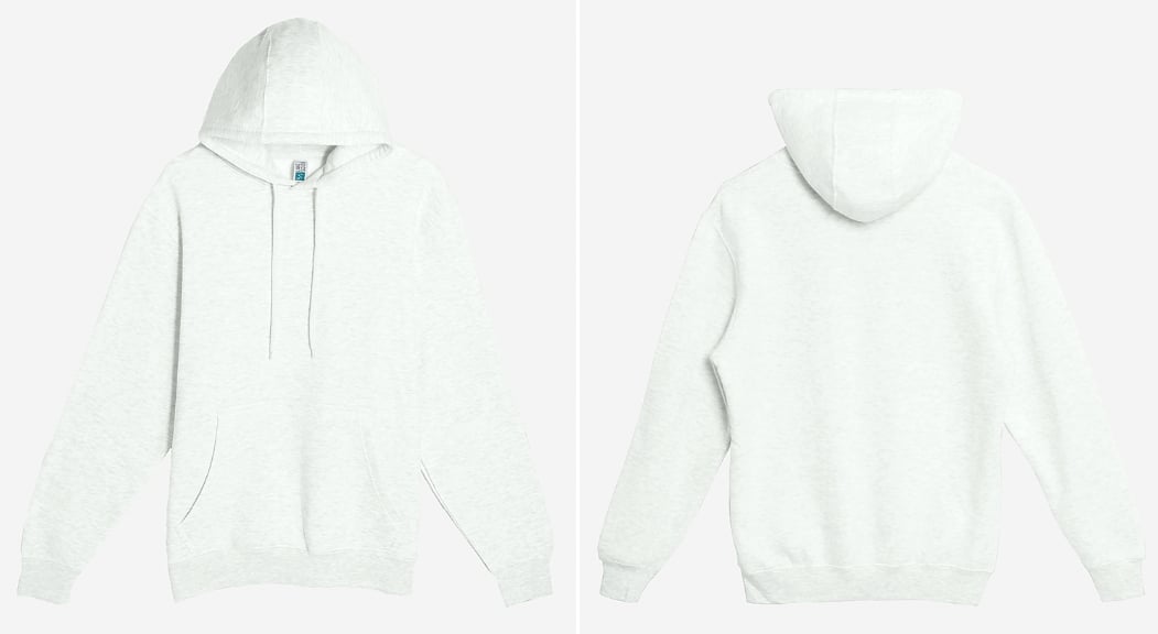 Premium Pullover Hoodie LS14001 (Light Colors - Regular Sizes)