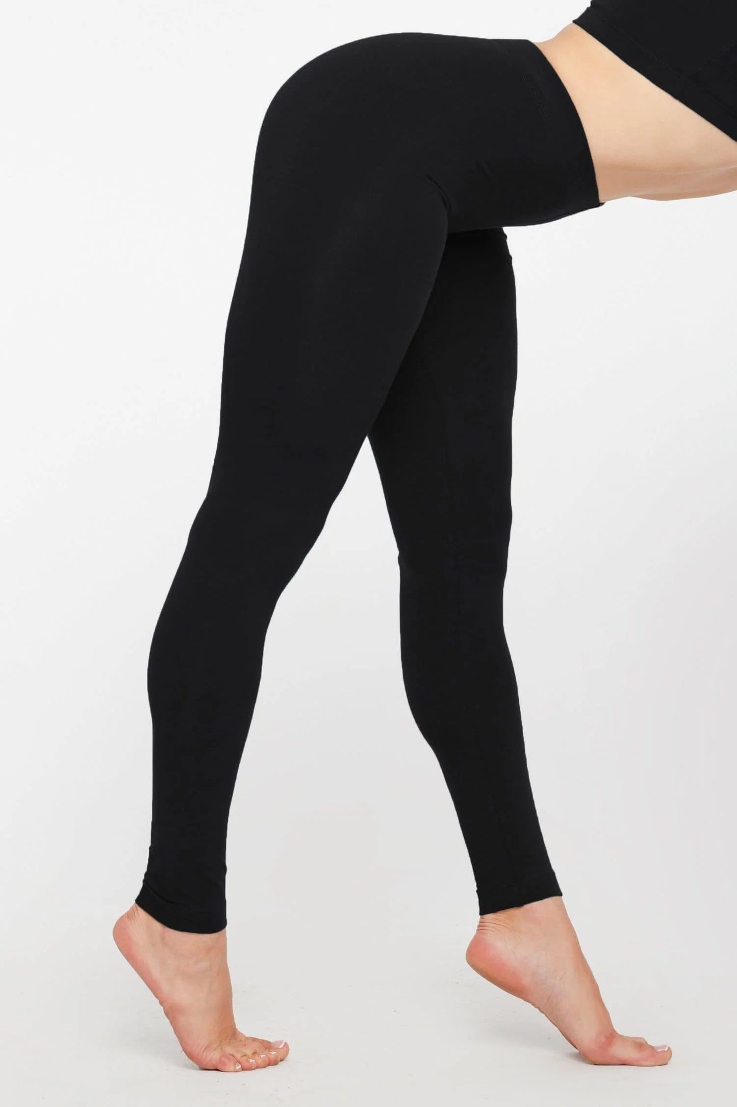 Cotton Spandex Jersey Leggings - 83280