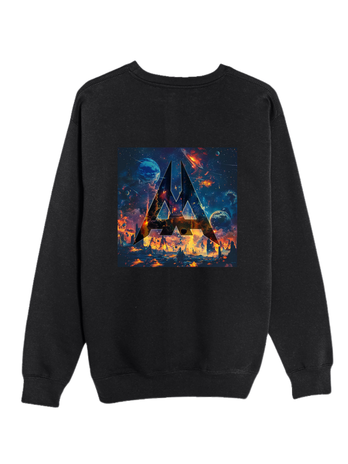Aaetheria Premium Sweatshirt Front and Back