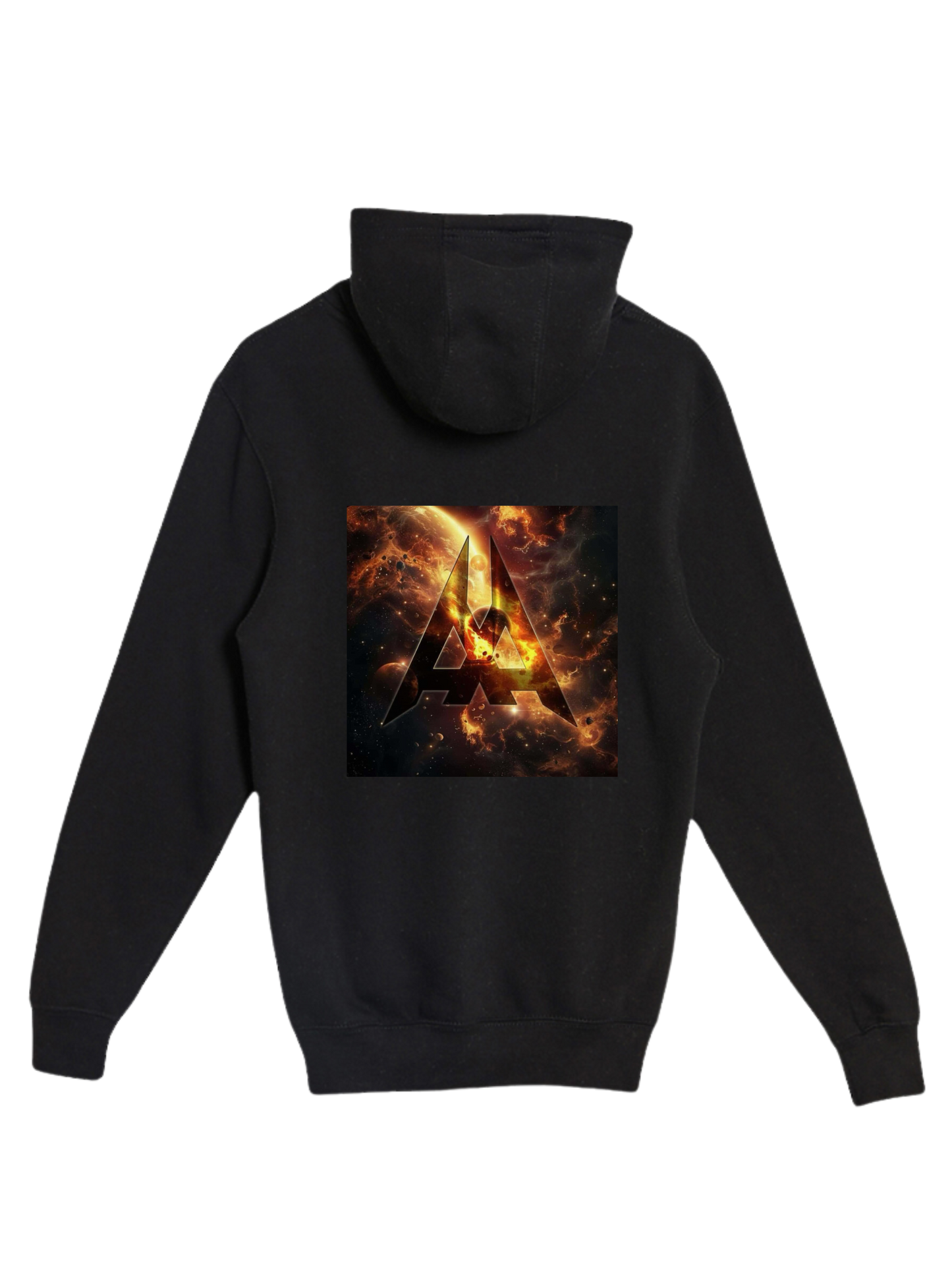 Aaetheria Pullover Hoodie Front and back Print