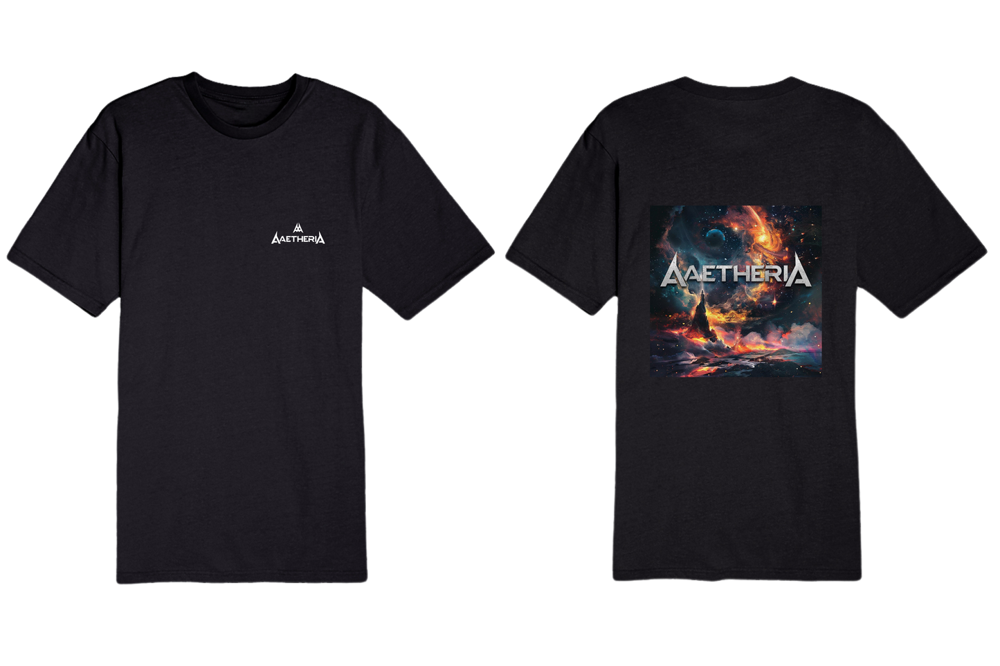 Aaetheria Deluxe Tee Front and Back Print