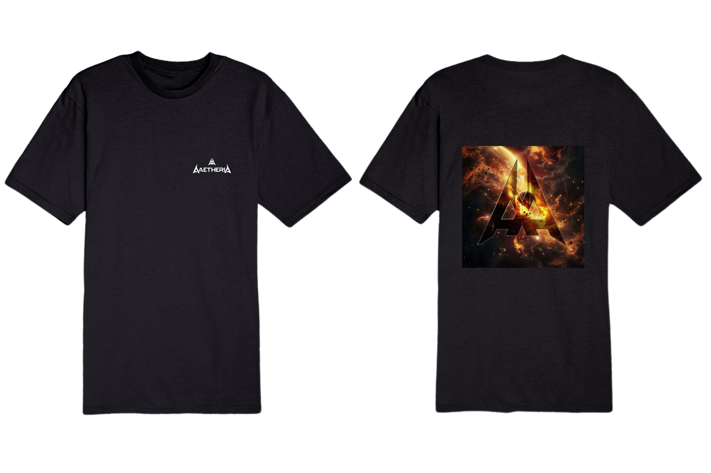 Aaetheria Deluxe Tee Front and Back Print