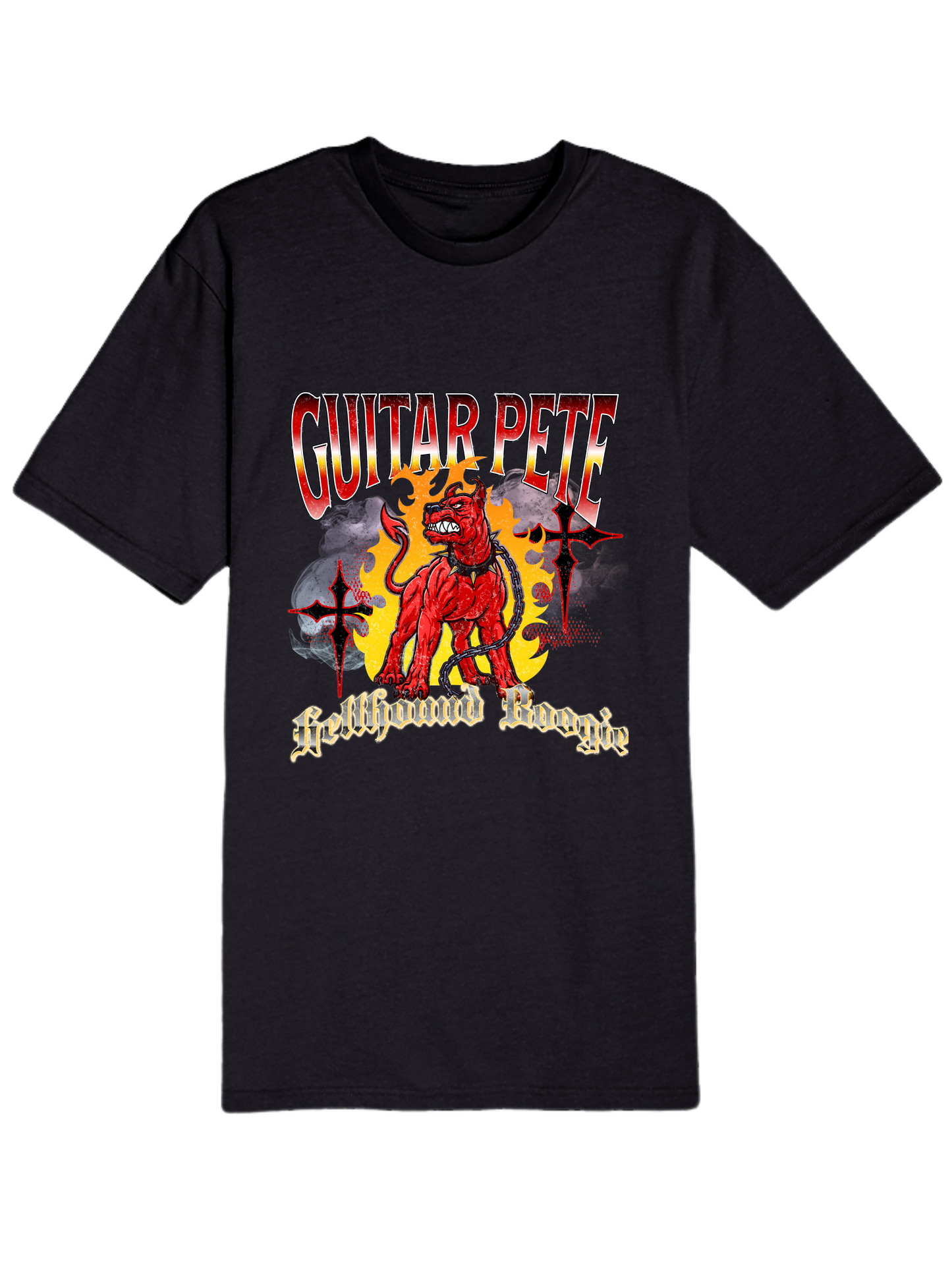 Guitar Pete Cross Tees