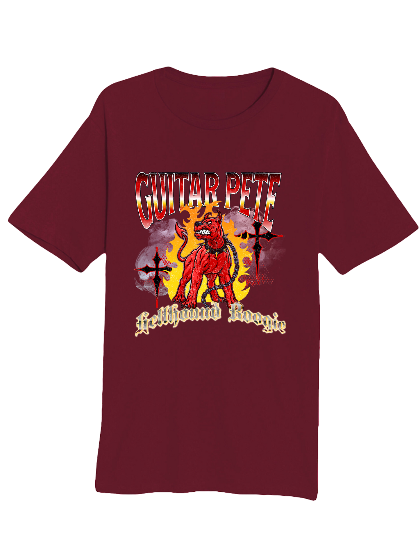Guitar Pete Cross Tees