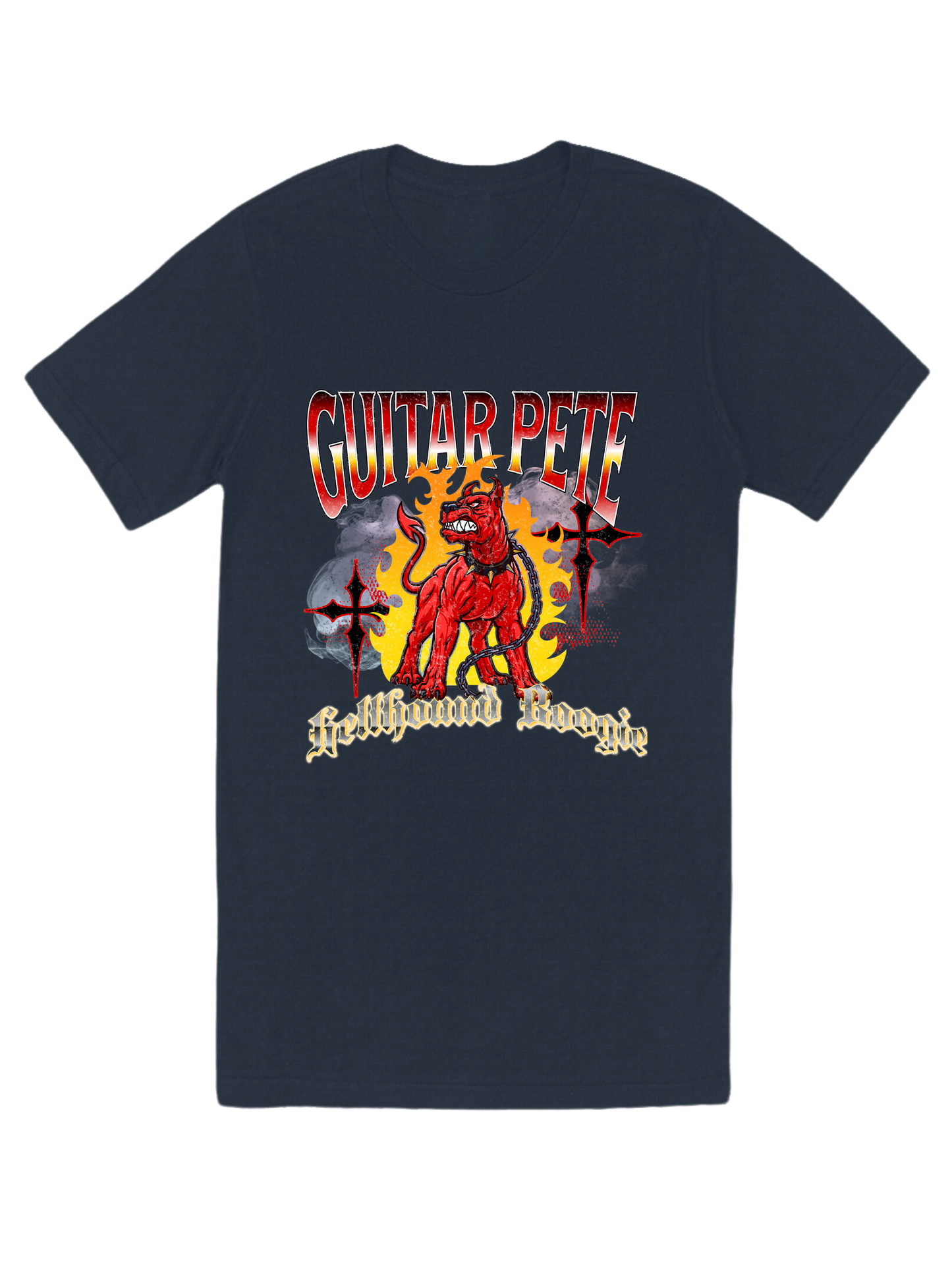 Guitar Pete Cross Tees