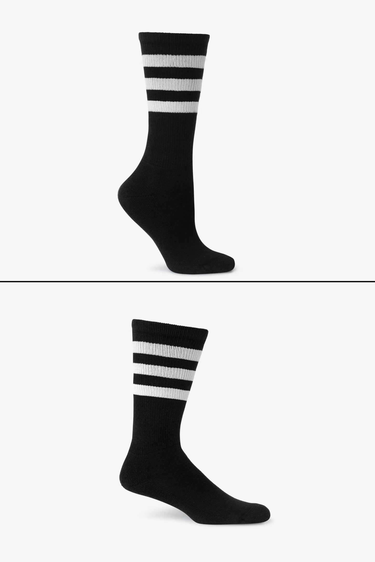 Unisex 3 - Stripe Calf Sock