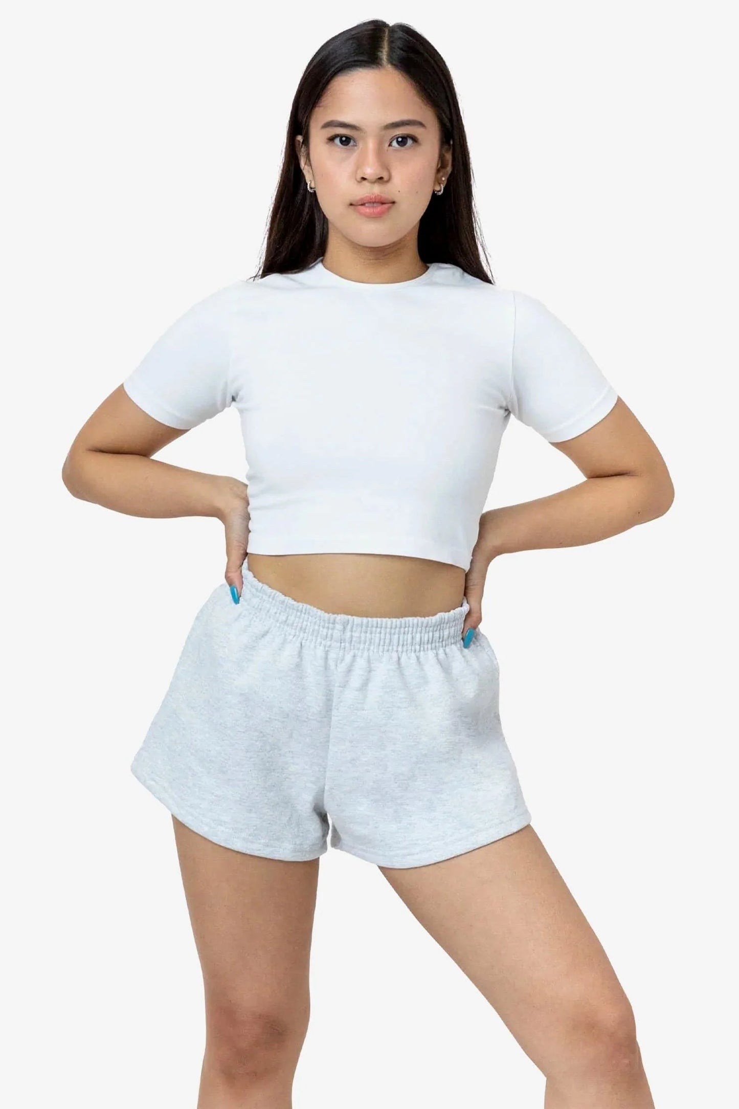 Heavy Fleece Short Sweat Shorts (Piece Dye) - HF314