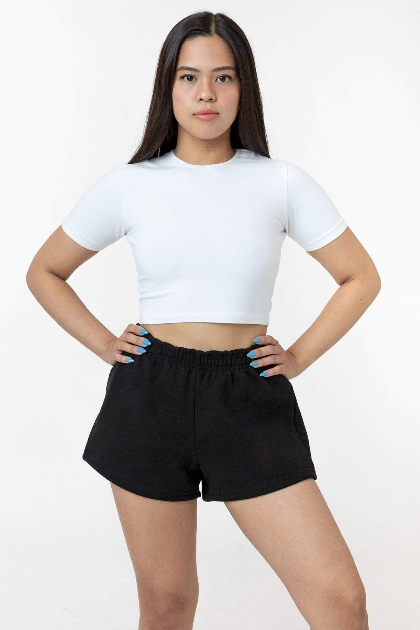 Heavy Fleece Short Sweat Shorts (Piece Dye) - HF314