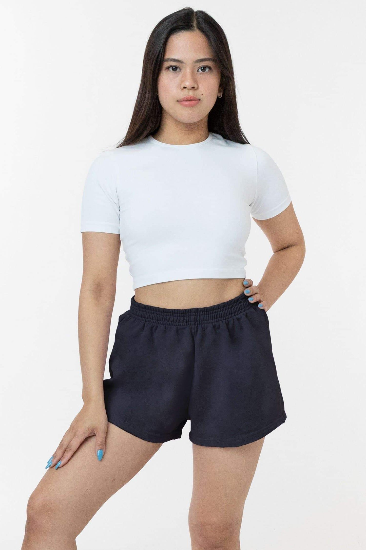 Heavy Fleece Short Sweat Shorts (Piece Dye) - HF314