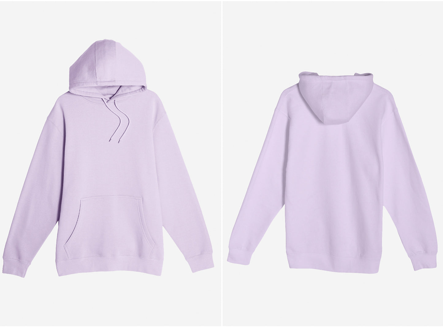 Premium Pullover Hoodie LS14001 (Light Colors - Regular Sizes)