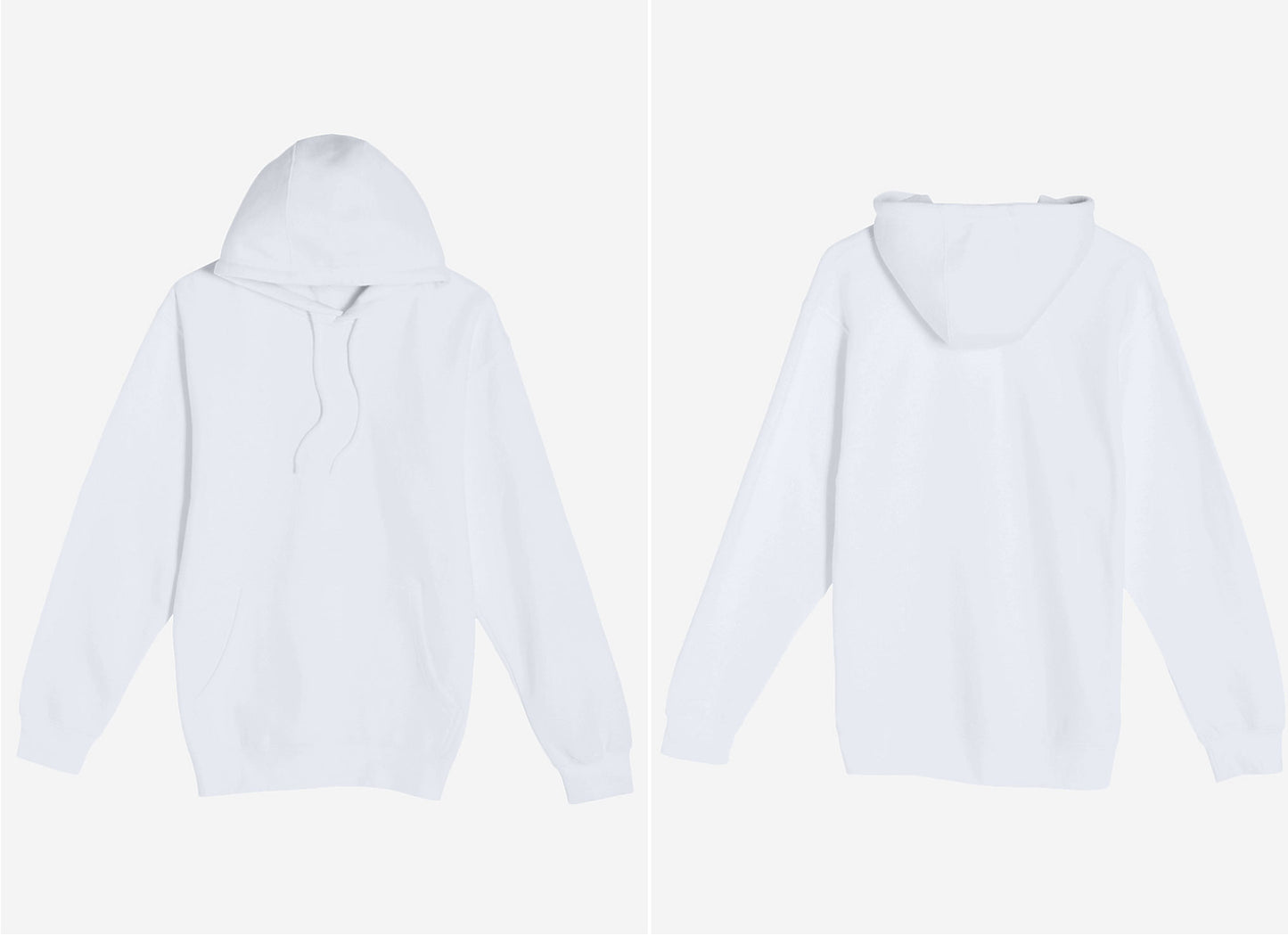 Premium Pullover Hoodie LS14001 (Light Colors - Regular Sizes)