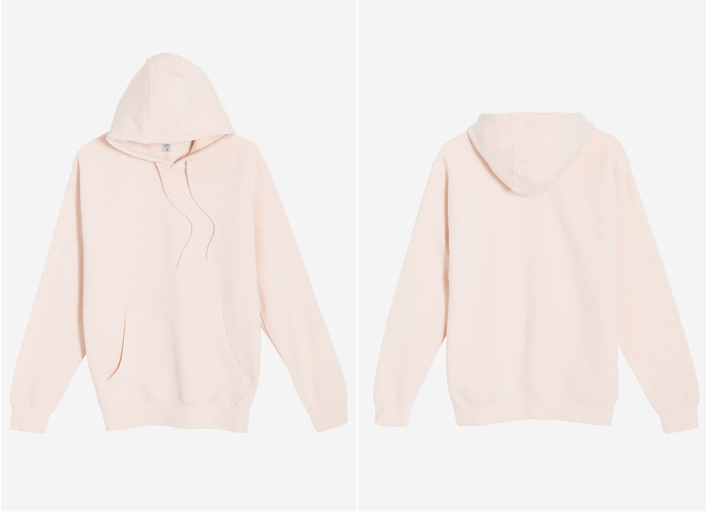 Premium Pullover Hoodie LS14001 (Light Colors - Regular Sizes)
