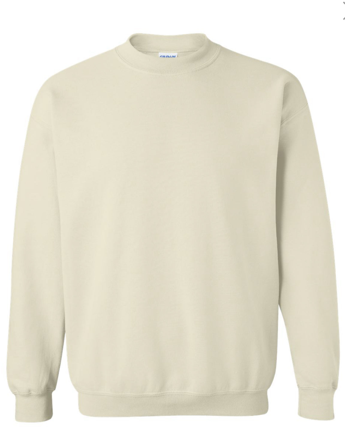 Heavy Blend Crewneck Sweatshirt - 18000 (Large Size)