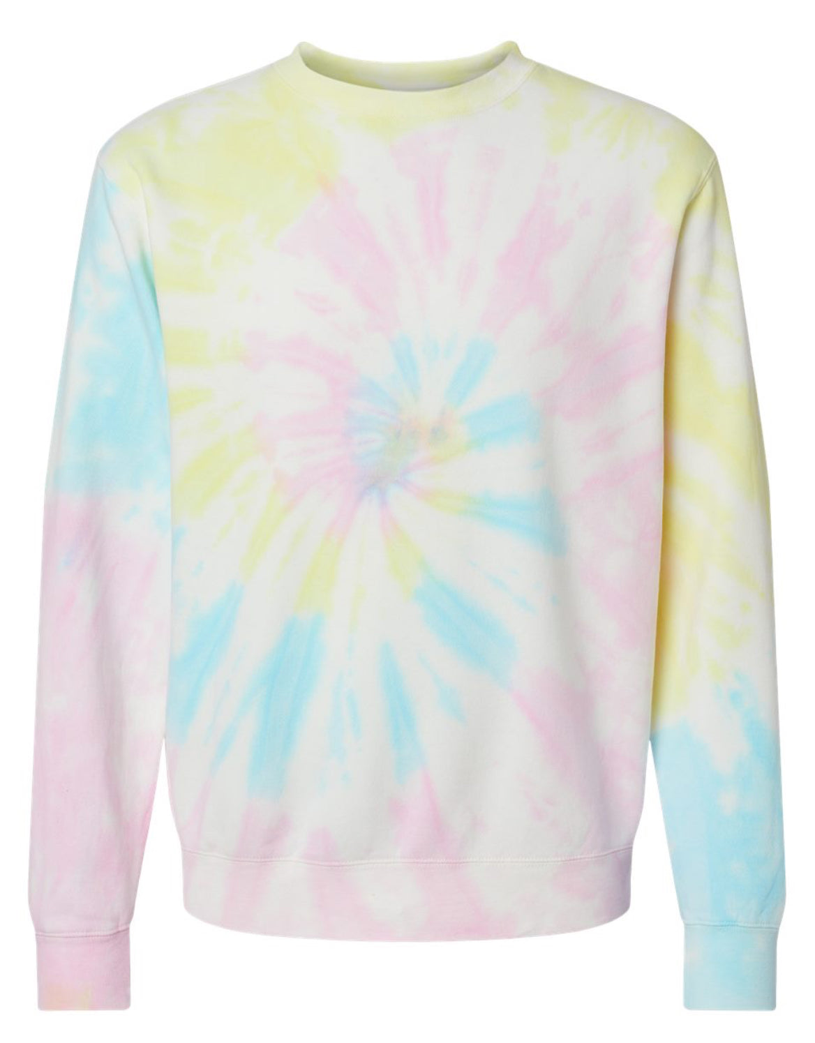 Midweight Tie-Dyed Crewneck Sweatshirt - PRM3500TD