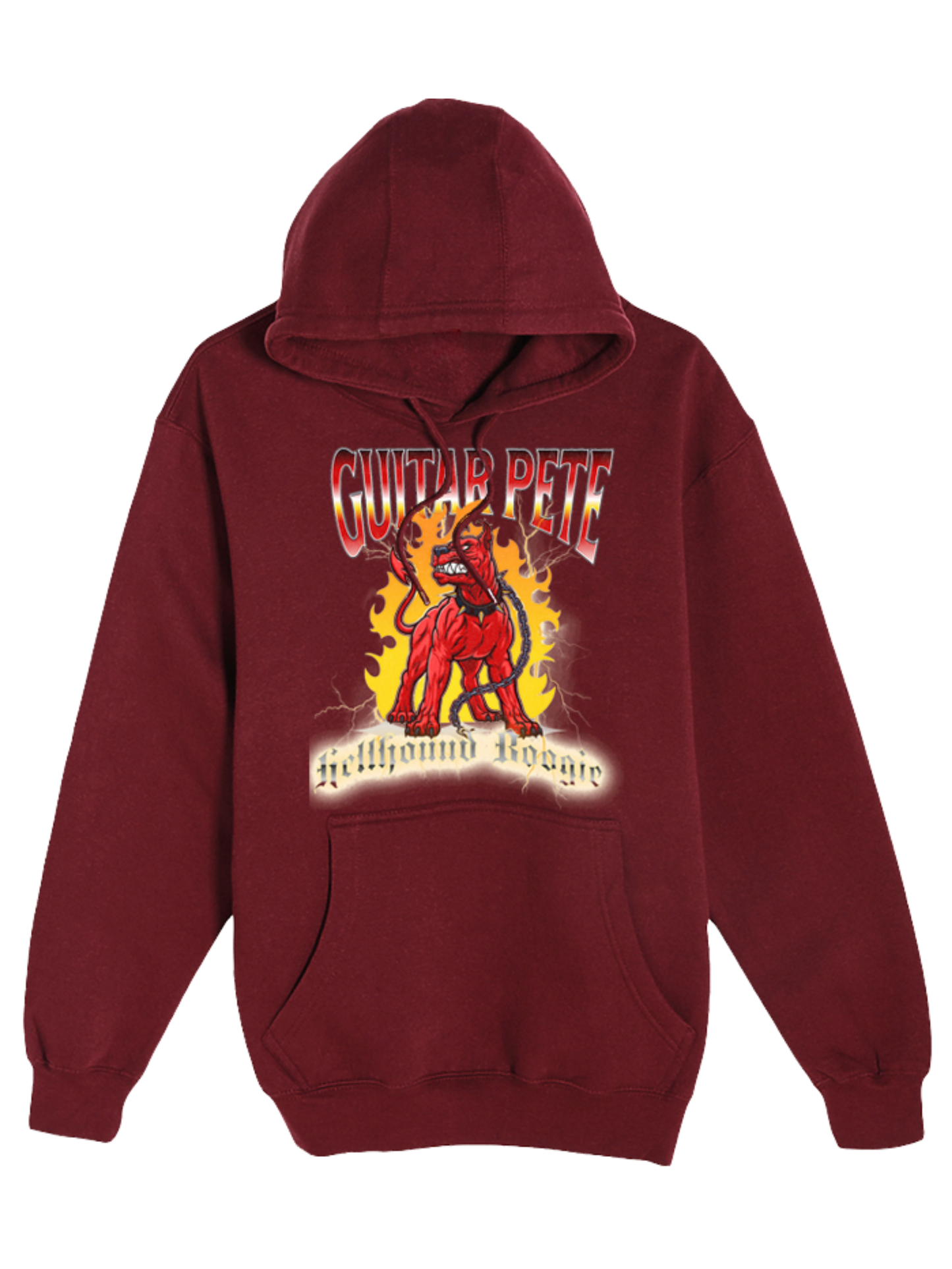 Guitar Pete Lightning Hoodie
