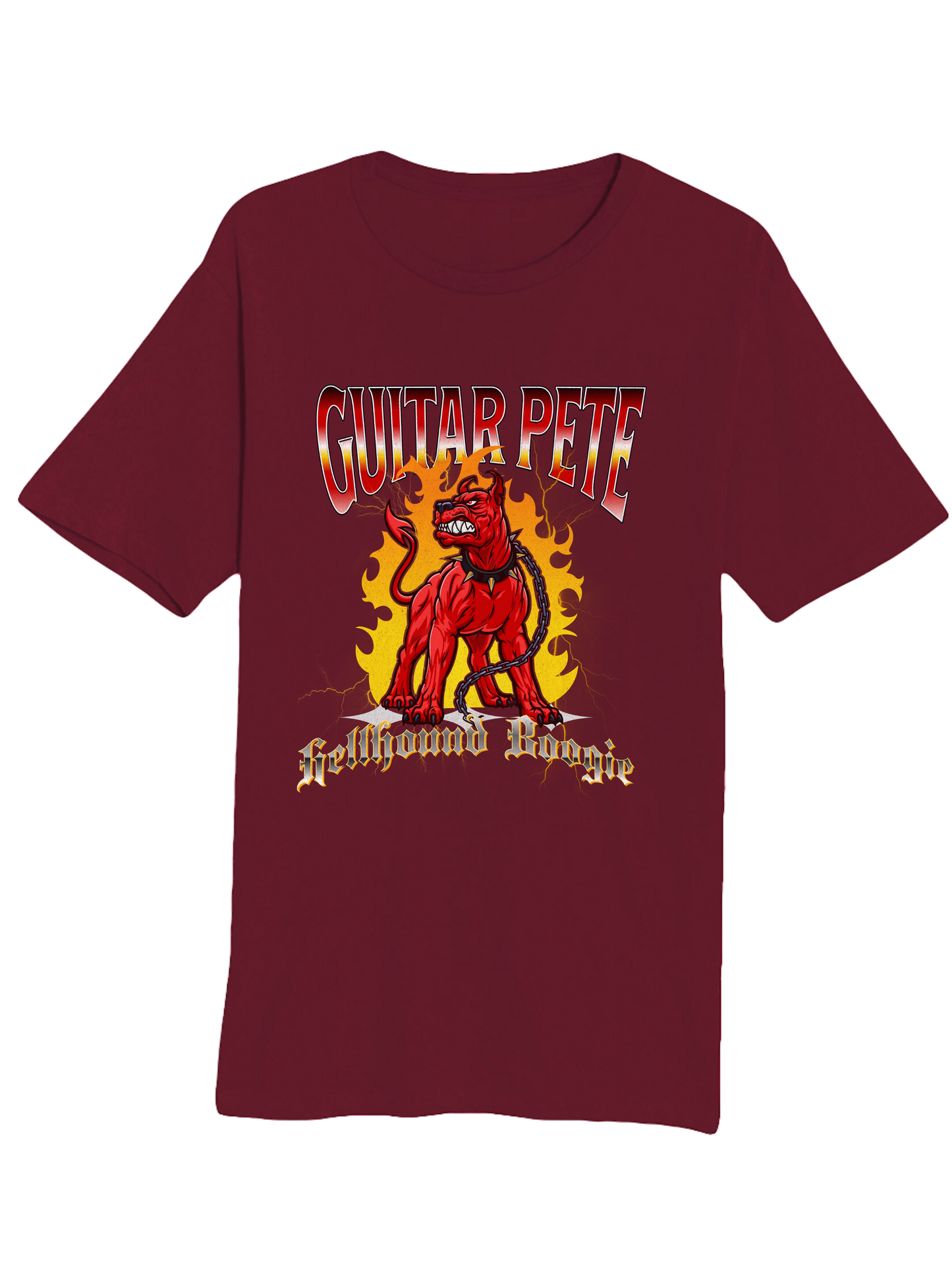 Guitar Pete Lightning Tees
