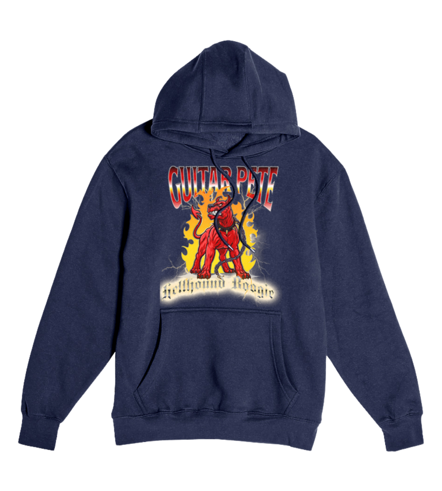 Guitar Pete Lightning Hoodie