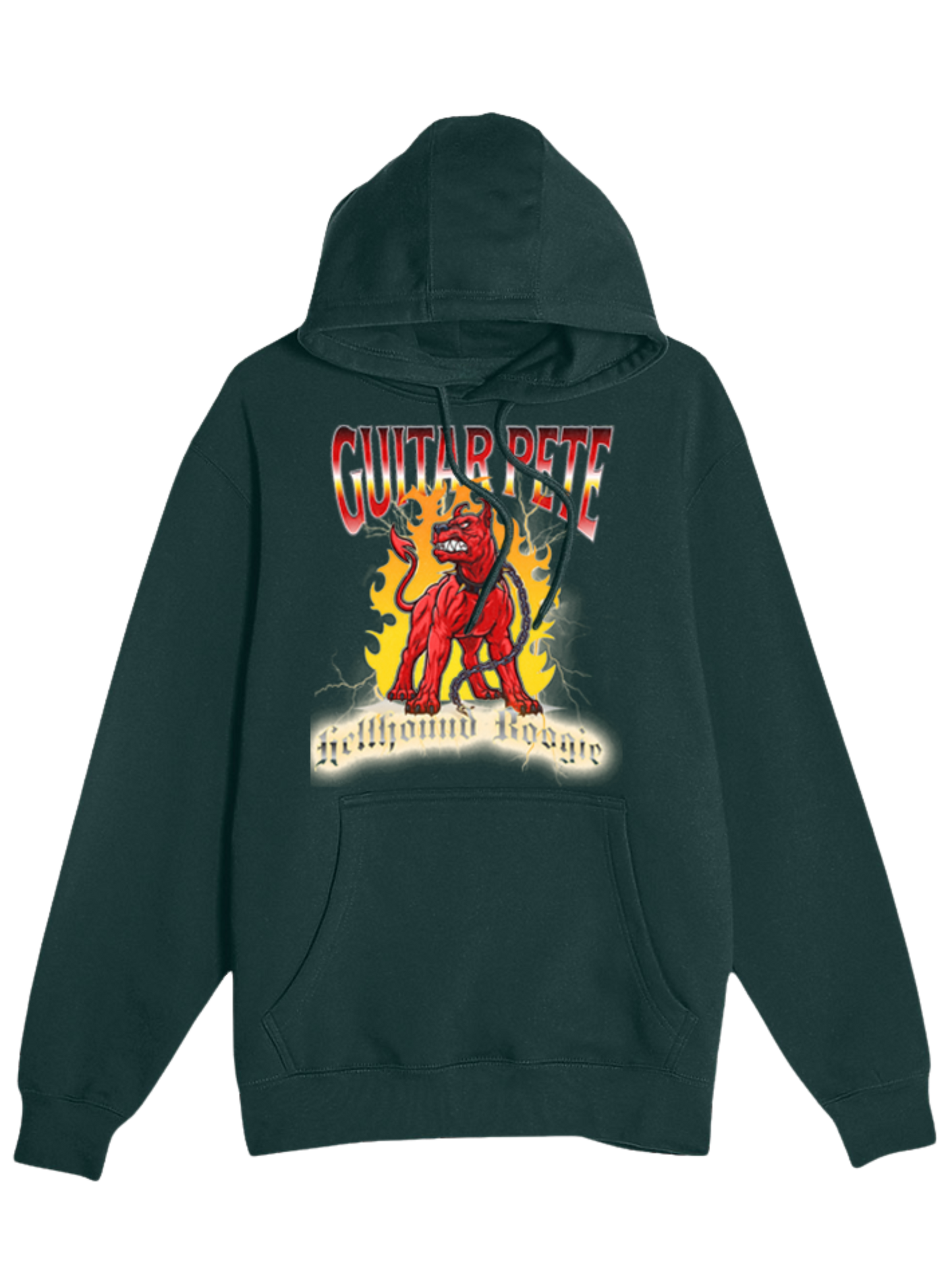 Guitar Pete Lightning Hoodie