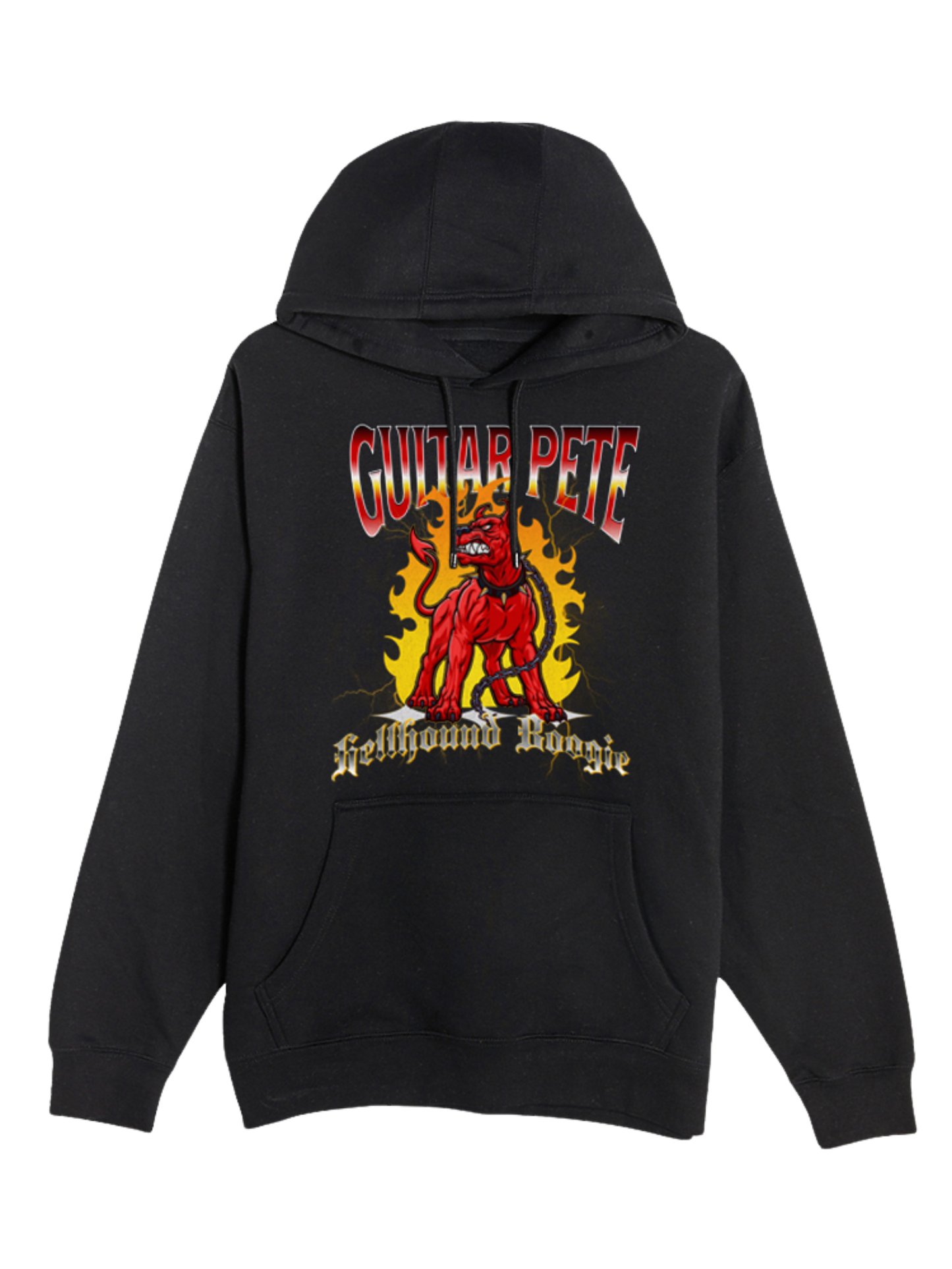 Guitar Pete Lightning Hoodie