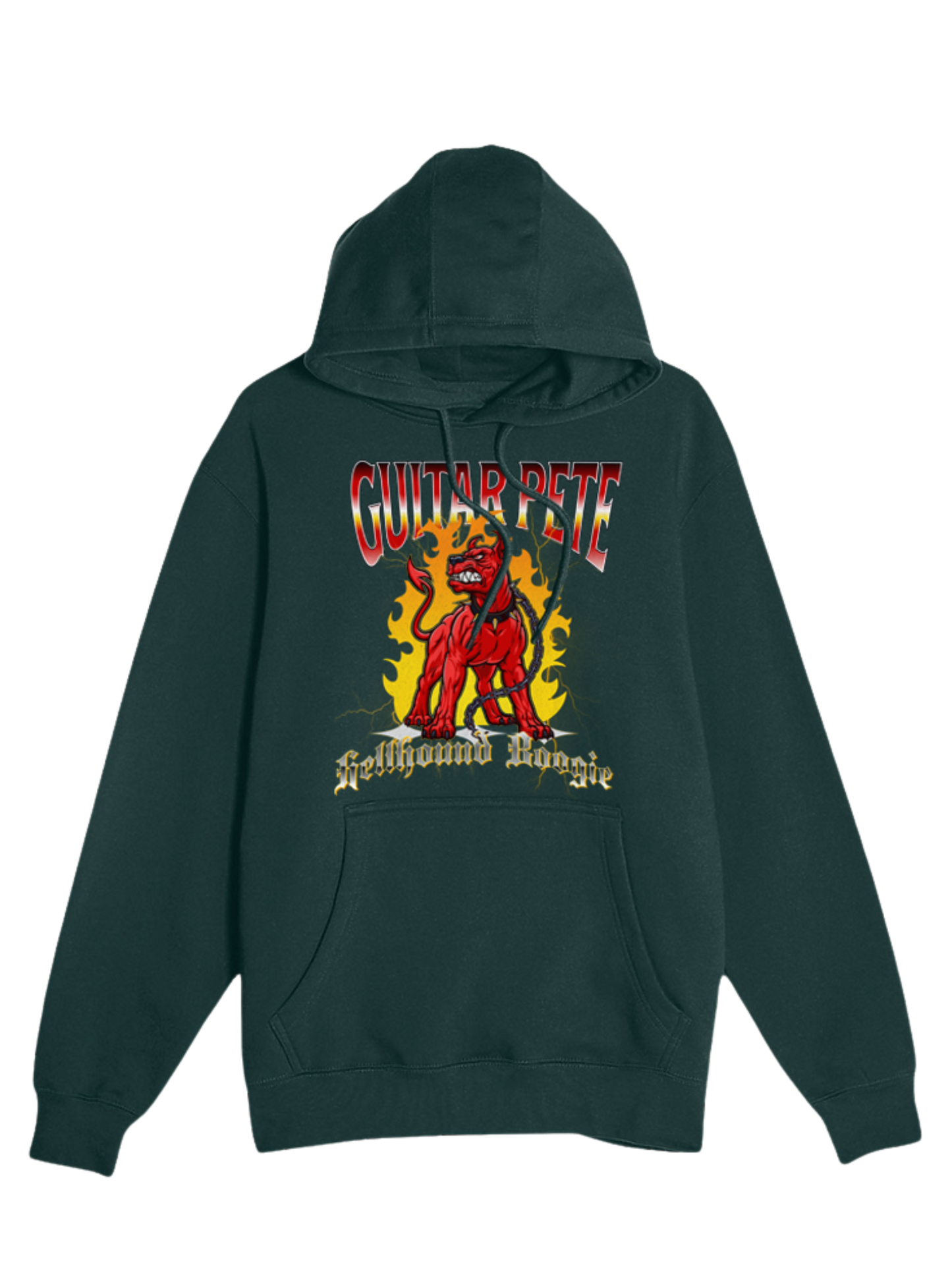 Guitar Pete Lightning Hoodie
