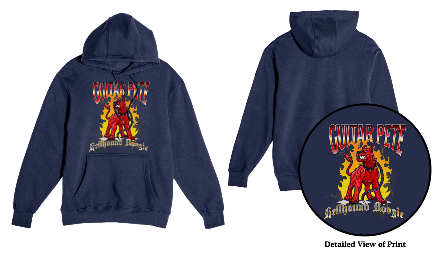 Guitar Pete Lightning Hoodie
