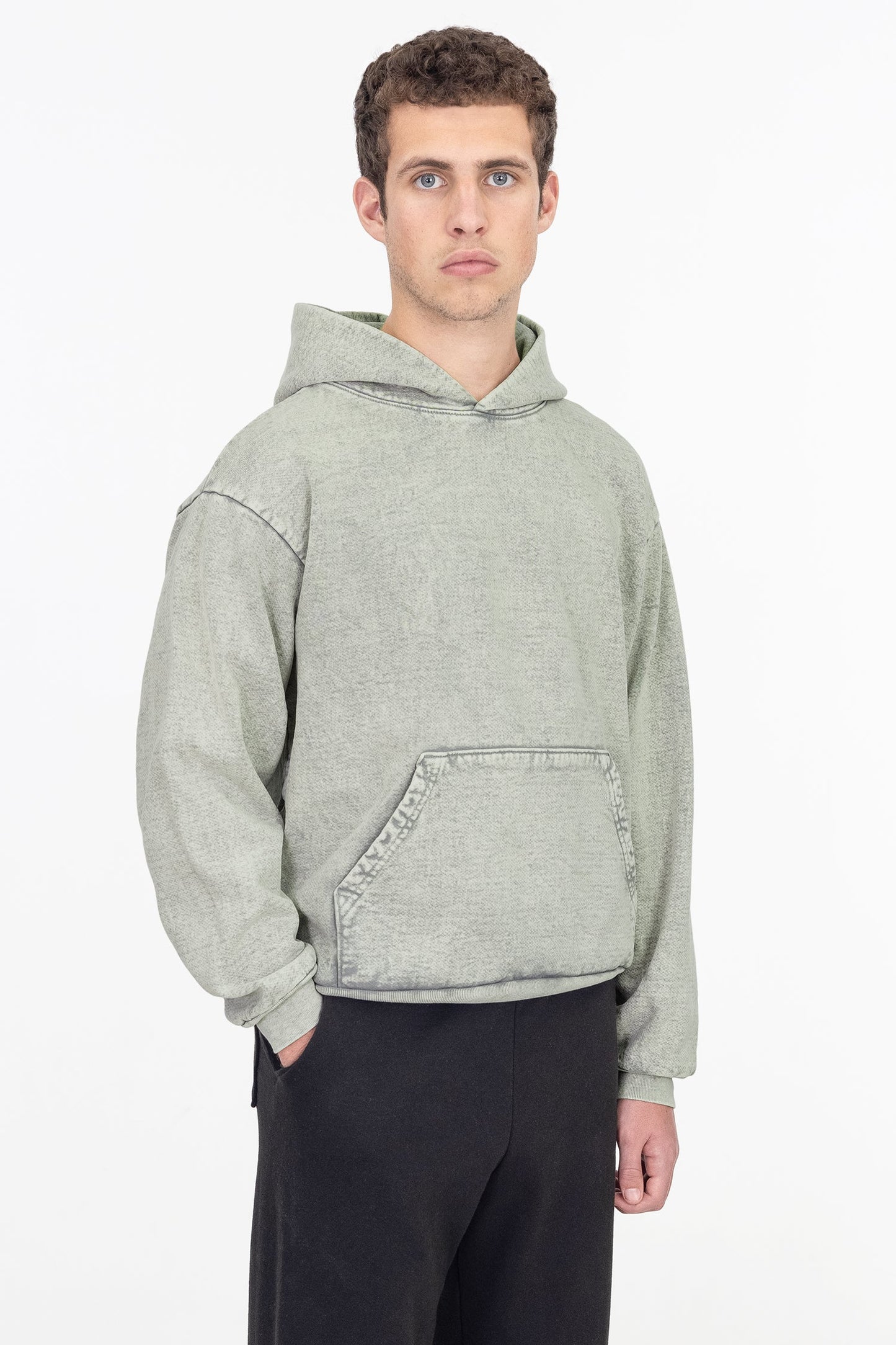 L/S Midweight Hoodie 14oz - HF09MW