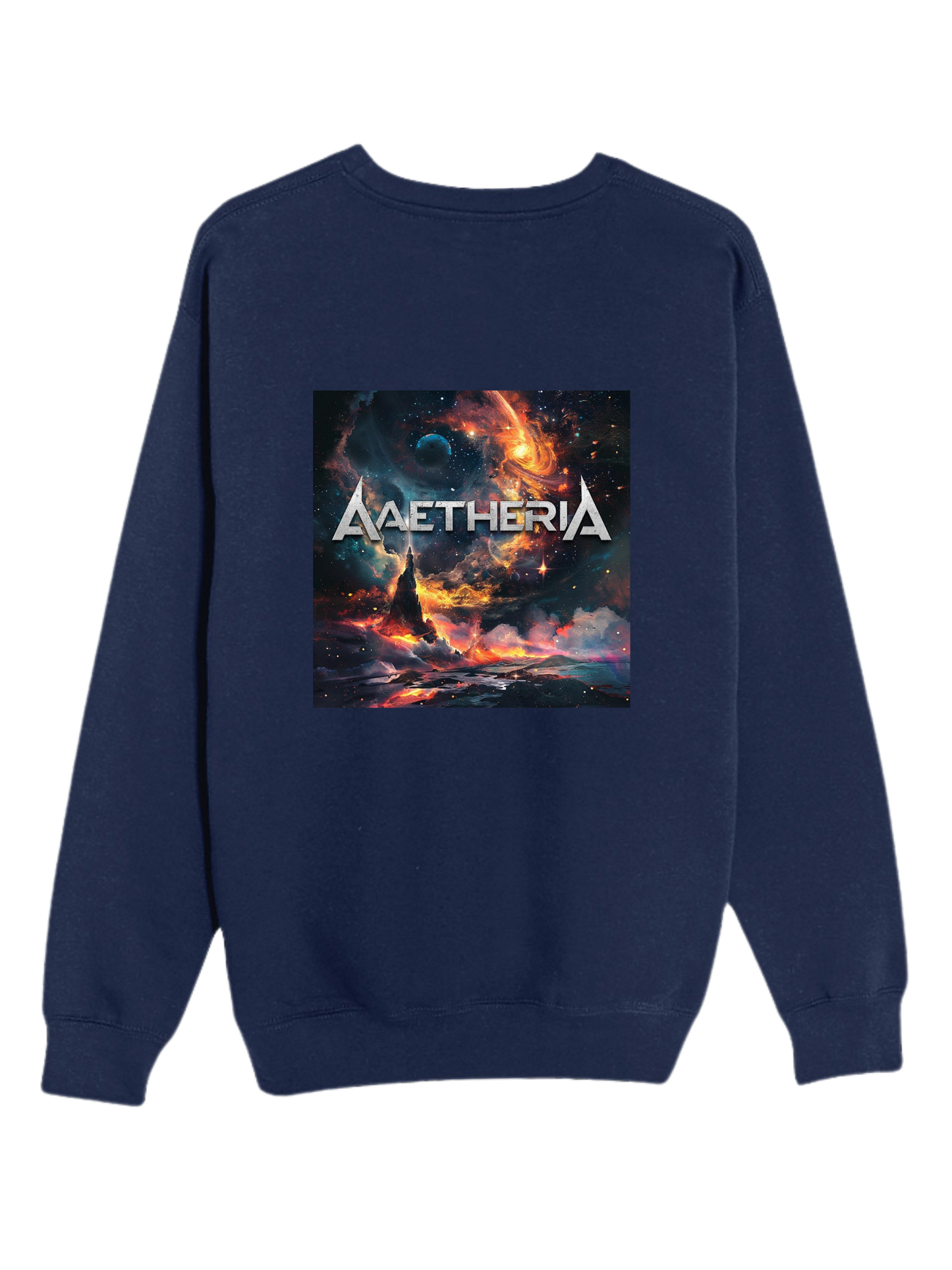 Aaetheria Premium Sweatshirt Front and Back