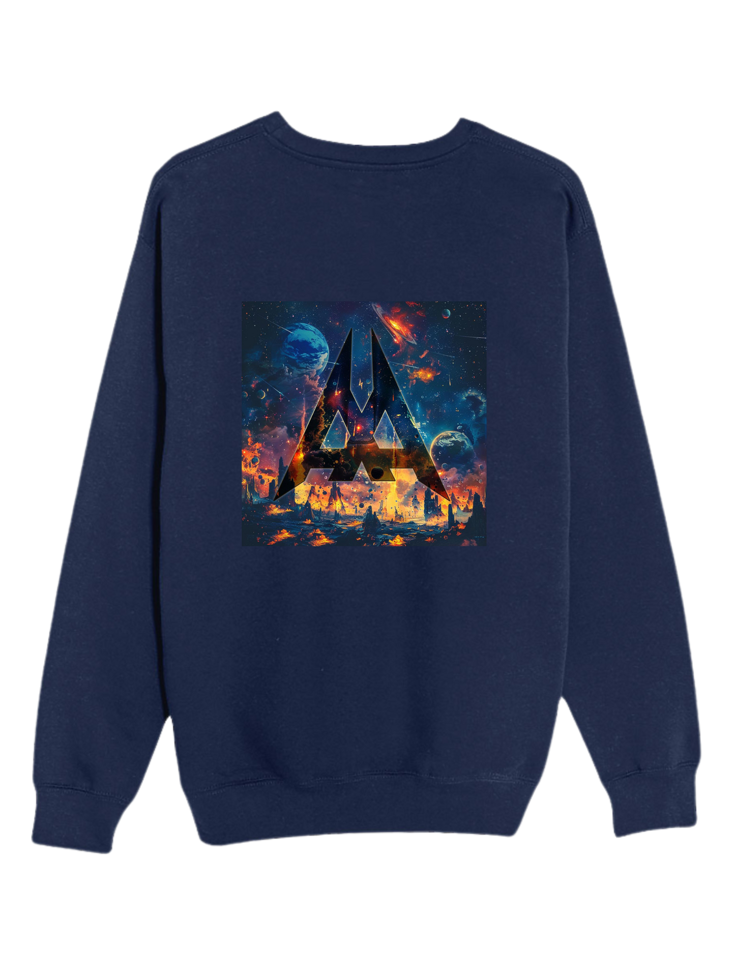 Aaetheria Long Sleeve Tee Front and Back Print