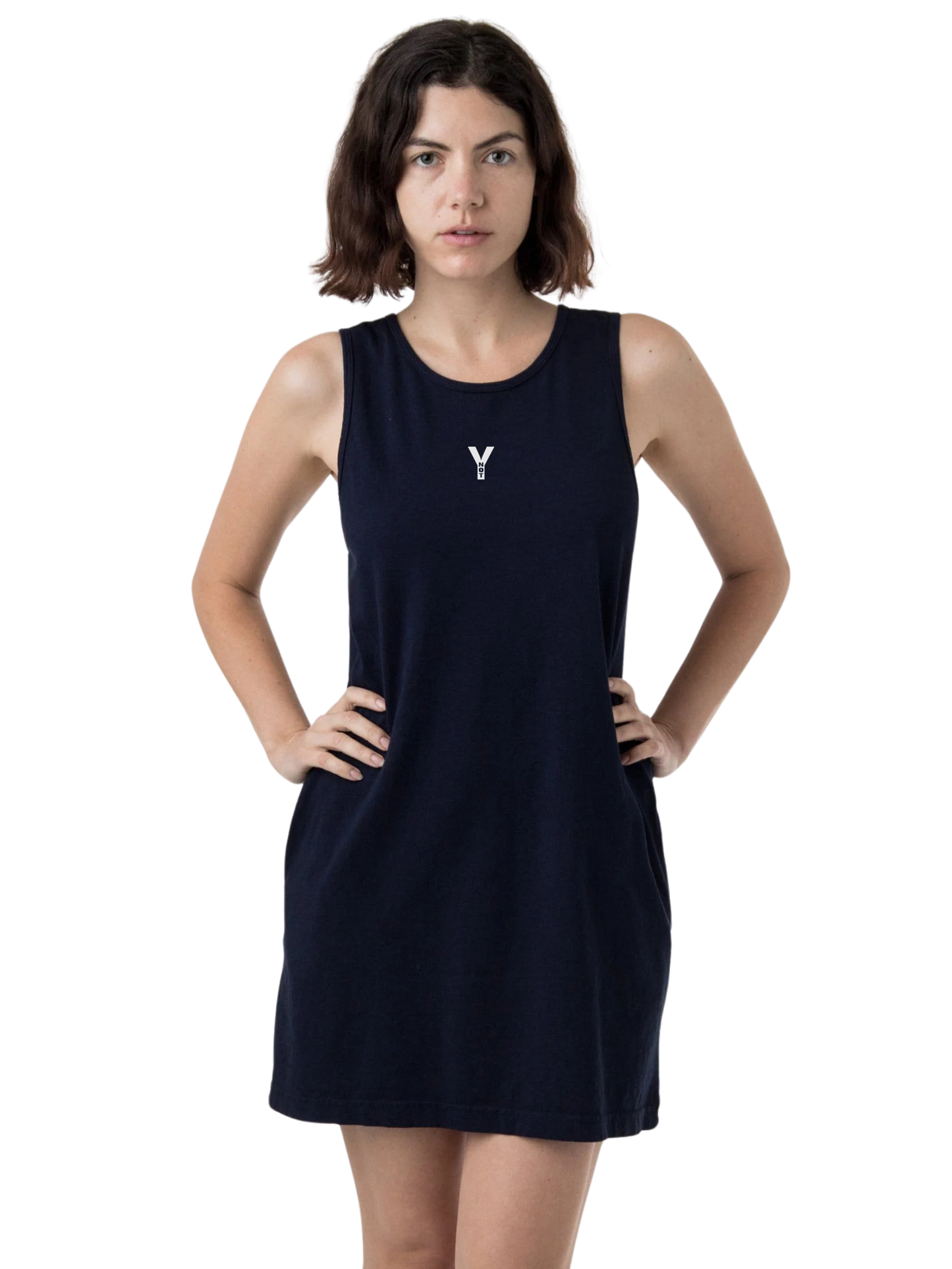 YNOT Garment Dye Tank Dress