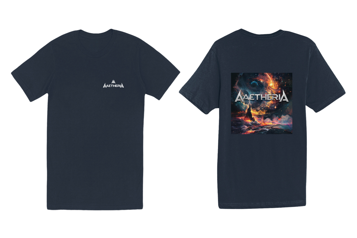 Aaetheria Deluxe Tee Front and Back Print