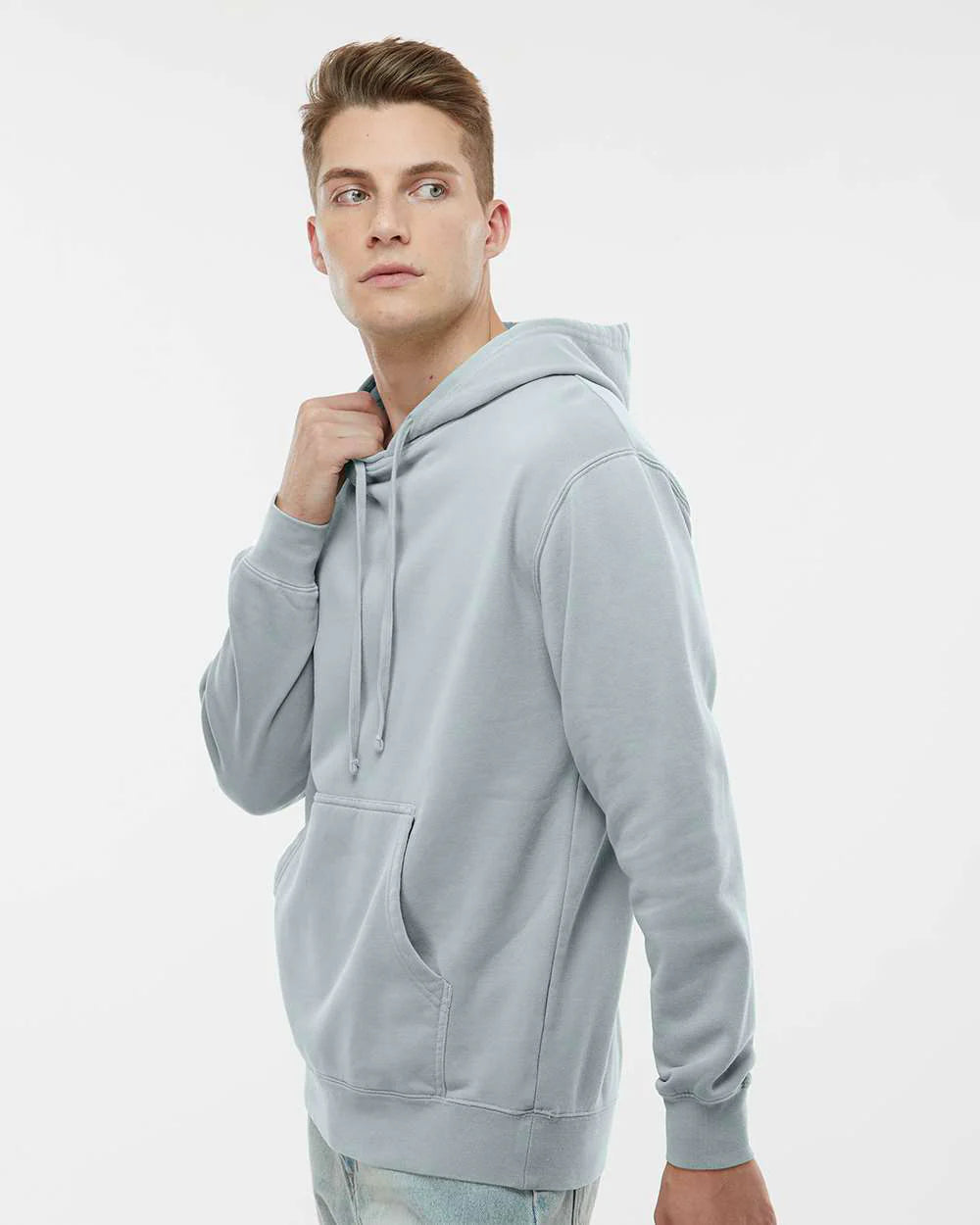 Midweight Pigment -DYED Hooded Sweatshirt - PRM4500
