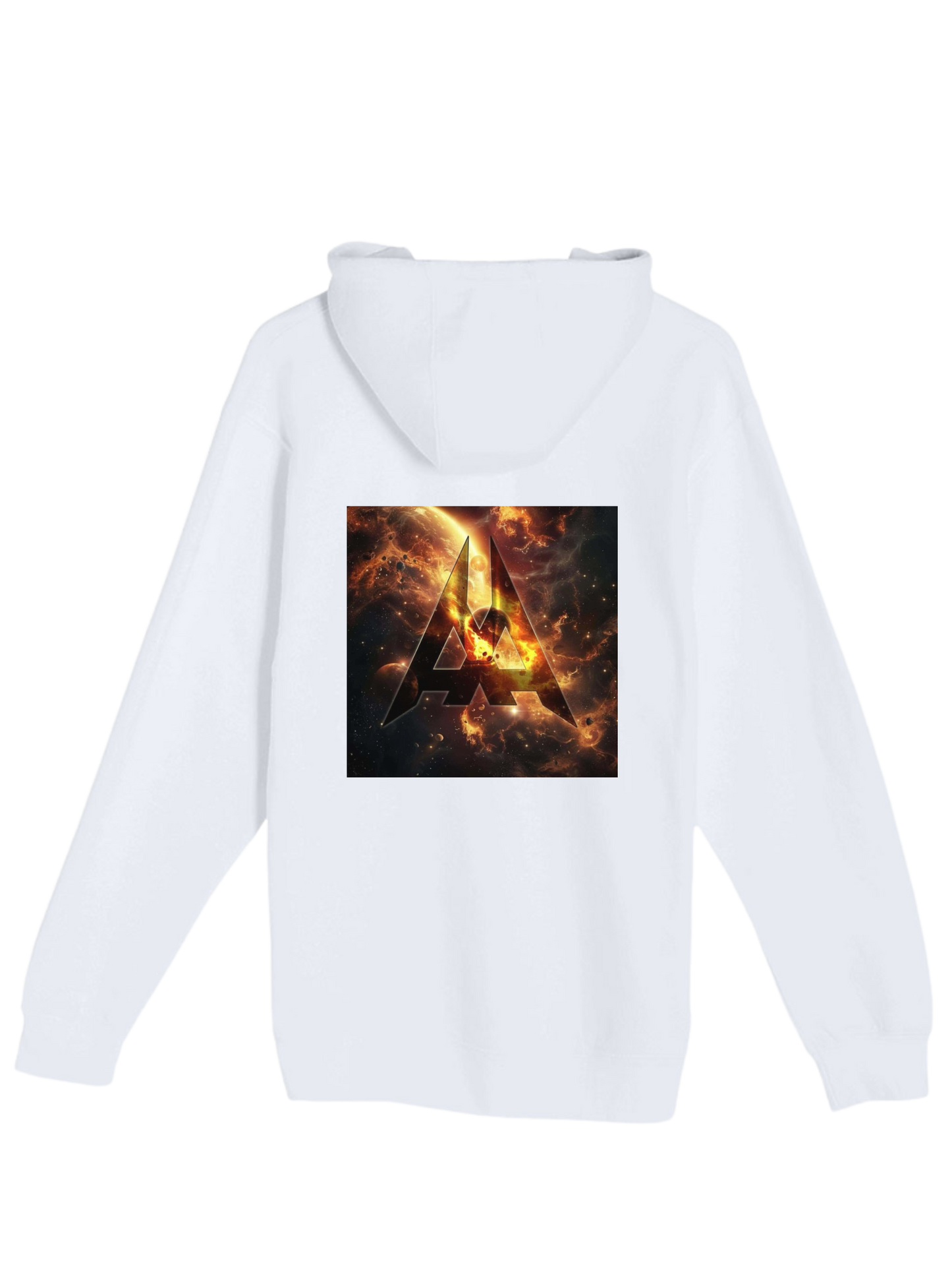 Aaetheria Pullover Hoodie Front and back Print
