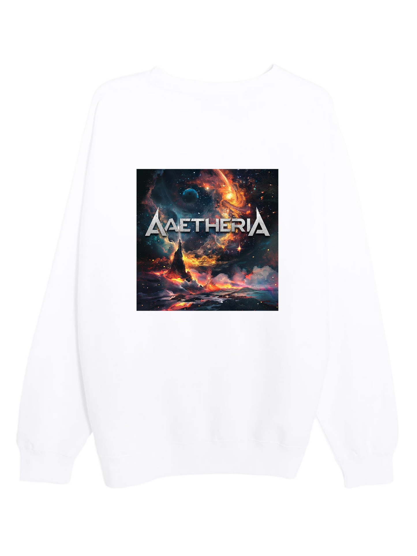 Aaetheria Premium Sweatshirt Front and Back