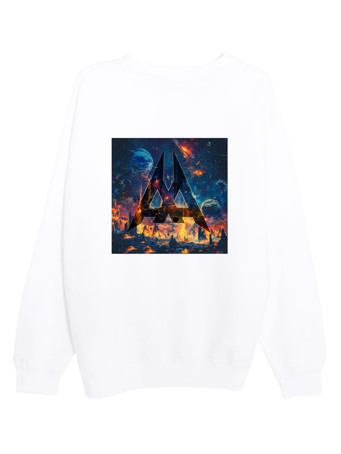 Aaetheria Long Sleeve Tee Front and Back Print
