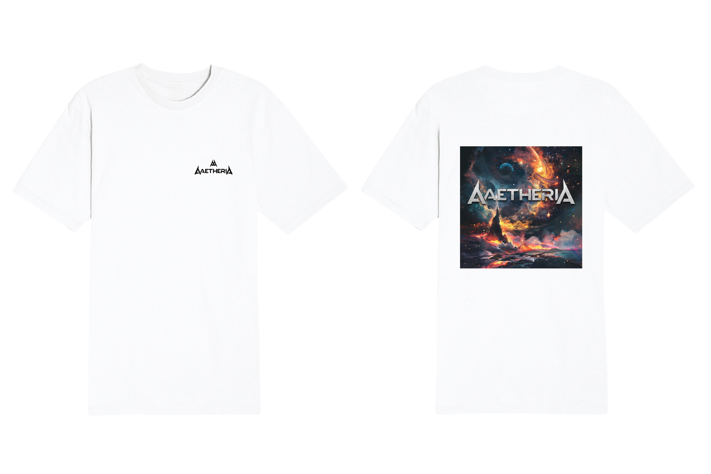 Aaetheria Deluxe Tee Front and Back Print