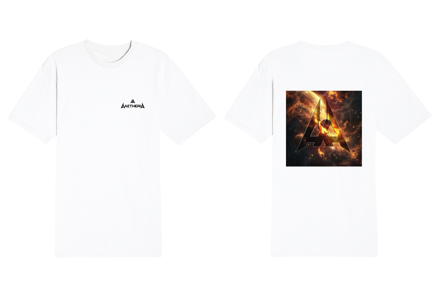 Aaetheria Deluxe Tee Front and Back Print