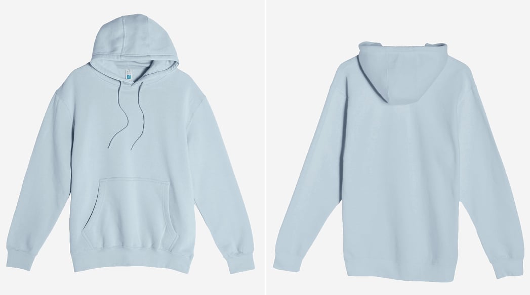 Premium Pullover Hoodie LS14001 (Light Colors - Regular Sizes)