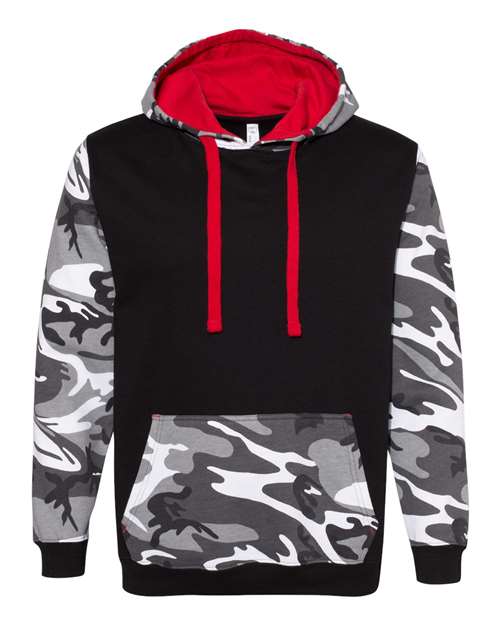 Fashion Camo Hooded Sweatshirt - 3967
