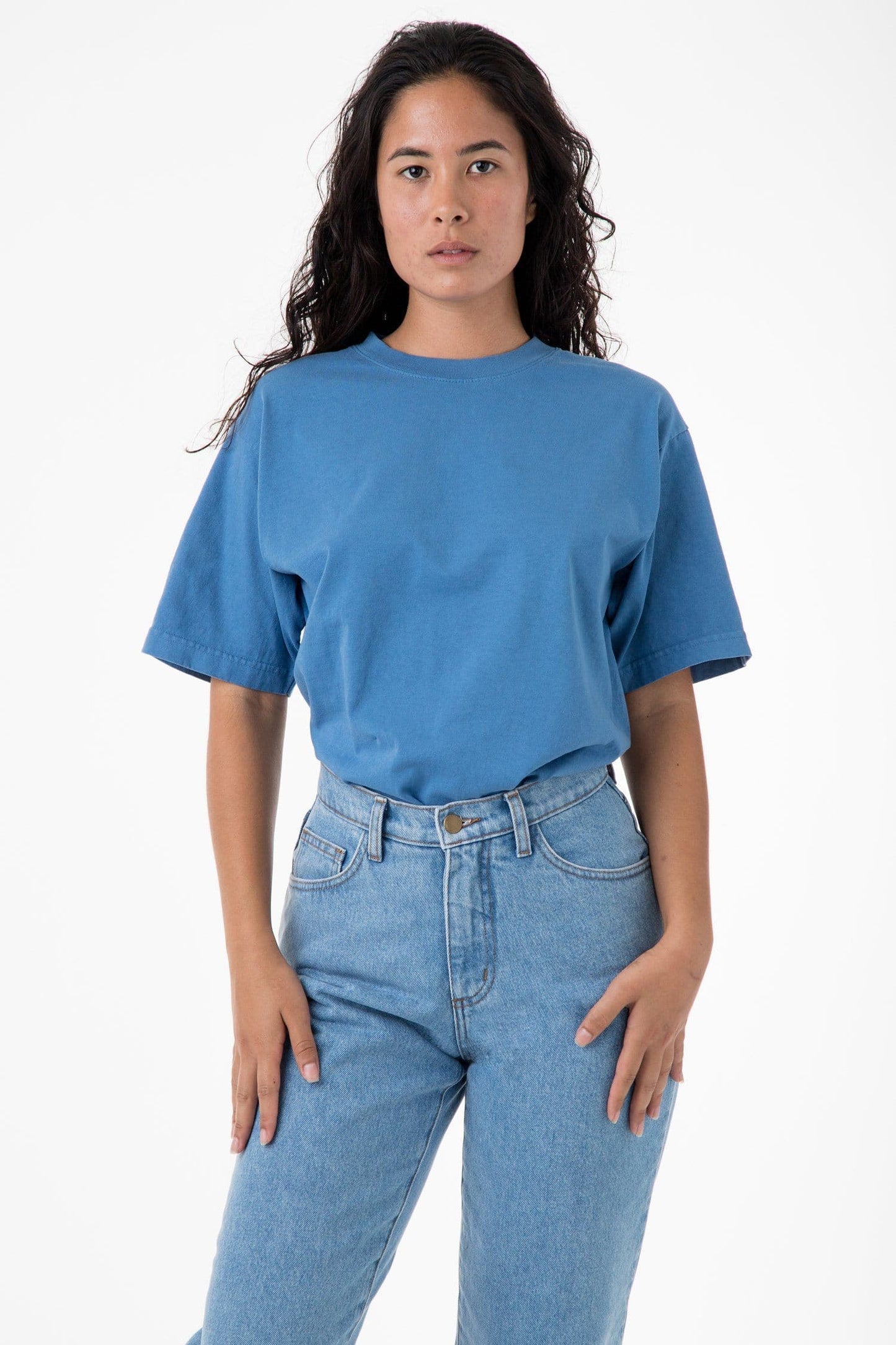 S/S Garment Dye Crew Neck 6.5 oz 1801GD