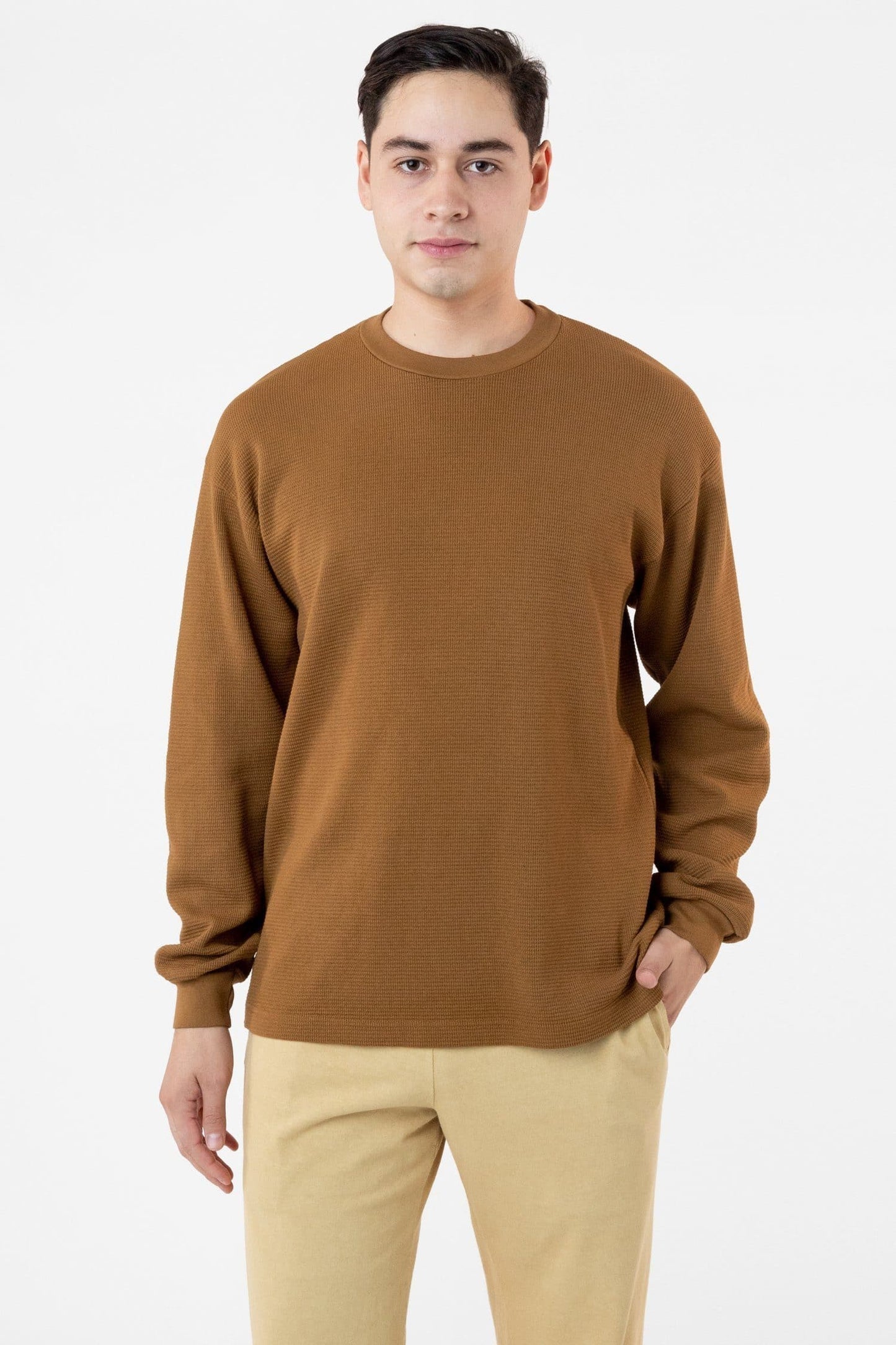 Long Sleeve L/S Heavy Thermal Crew Neck - TX407GD