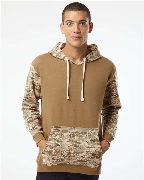 Fashion Camo Hooded Sweatshirt - 3967