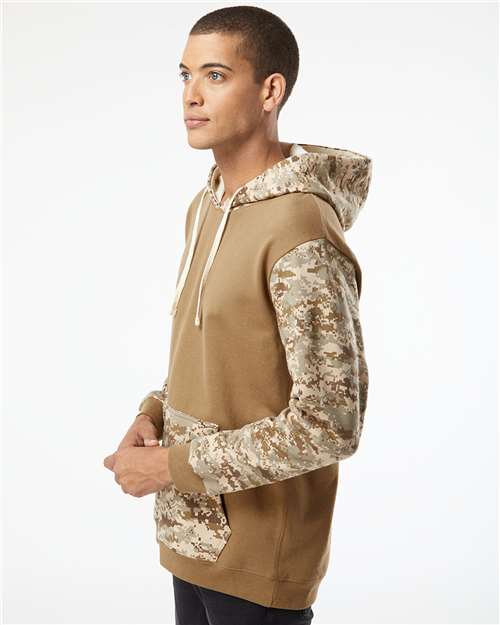 Fashion Camo Hooded Sweatshirt - 3967