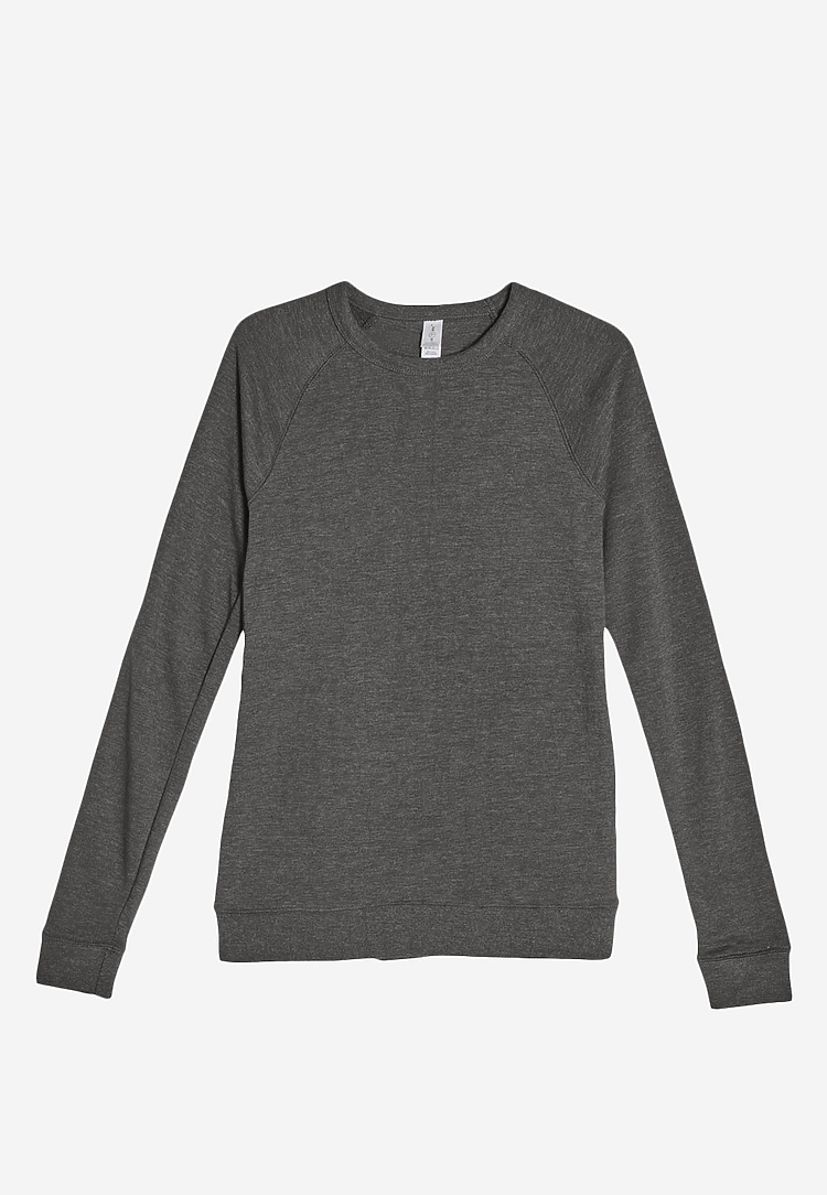 French Terry Raglan Crewneck LS13004