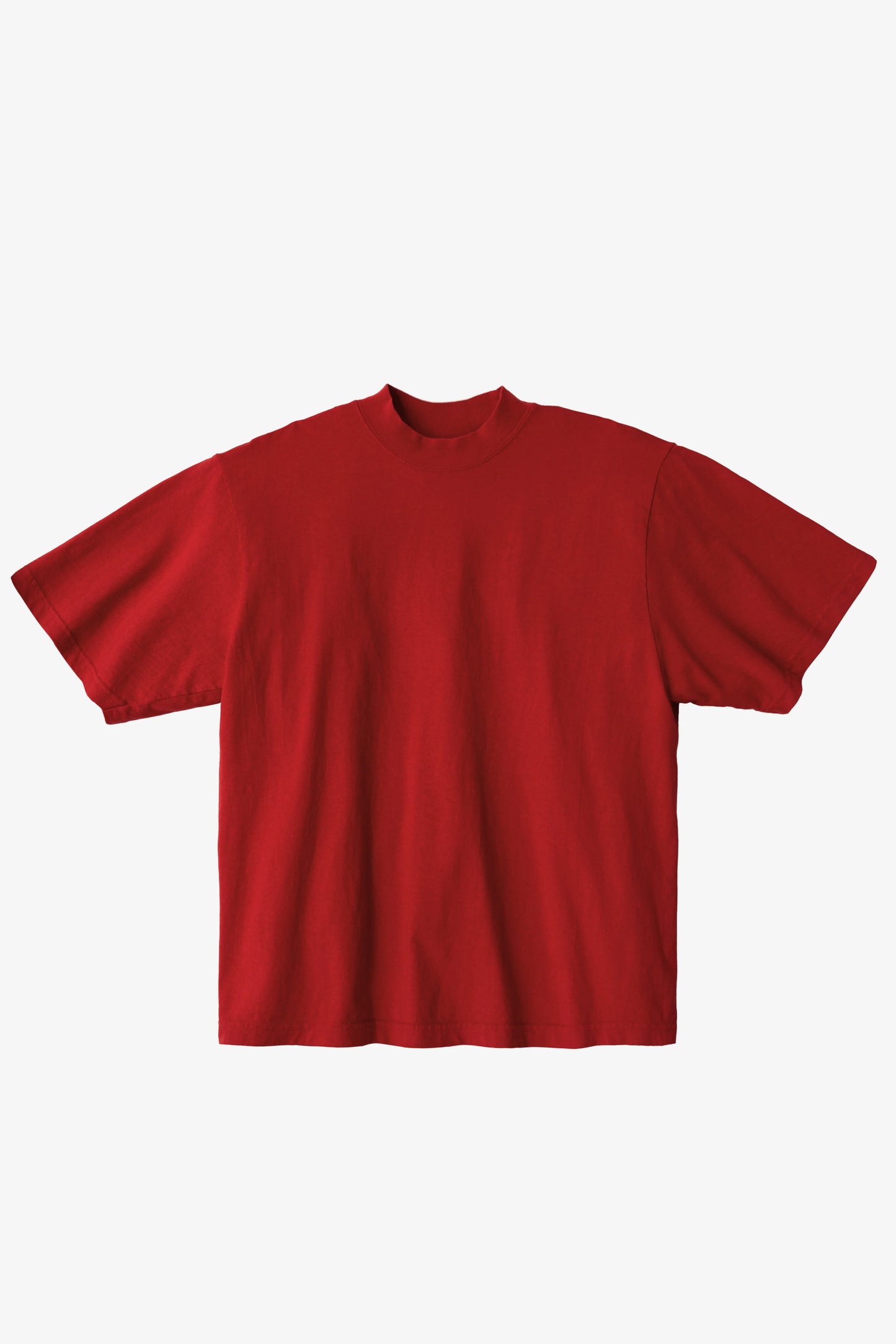 18/1 Oversized Short Sleeve High Mockneck T-shirt - 1825GD