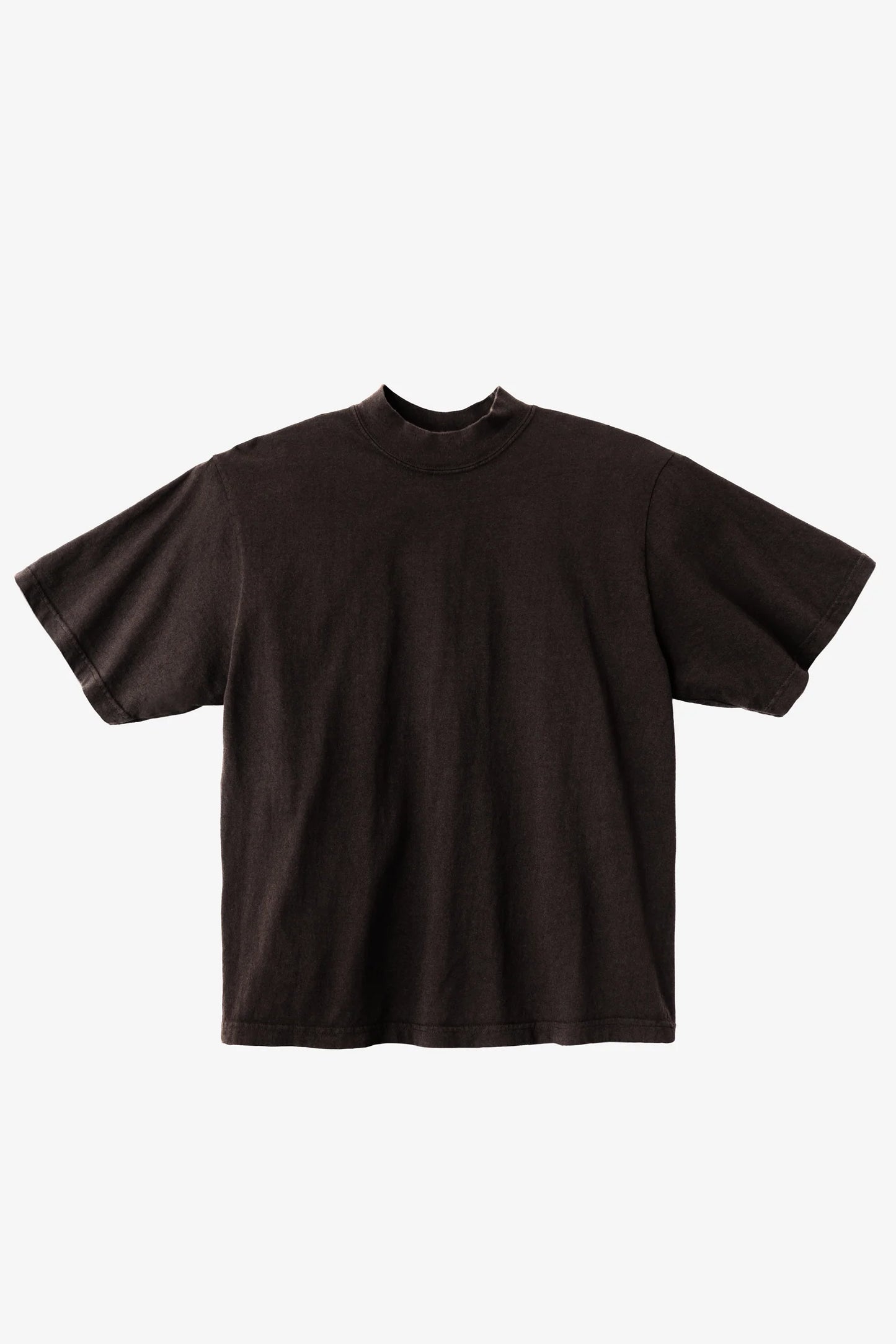 18/1 Oversized Short Sleeve High Mockneck T-shirt - 1825GD