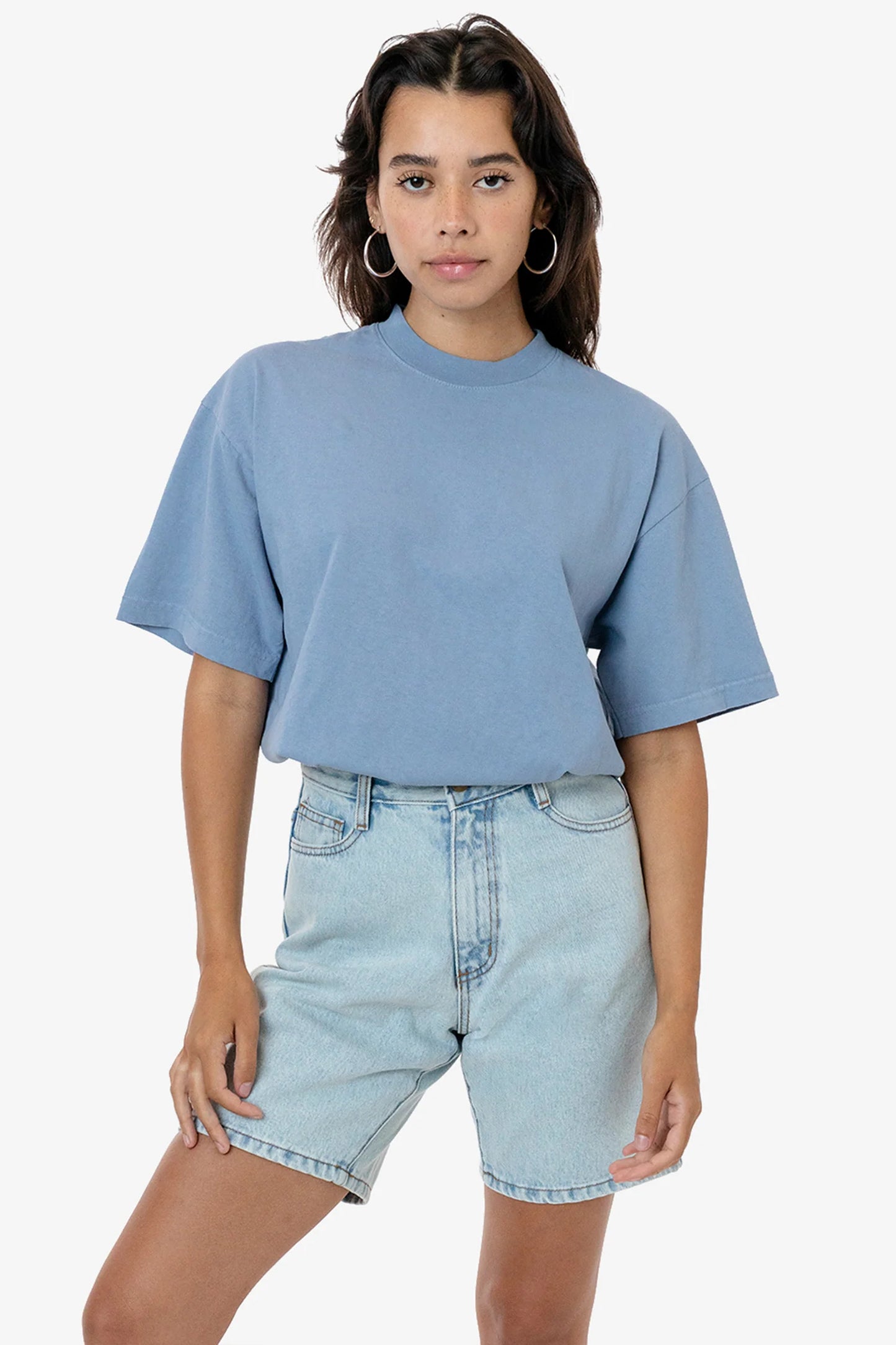 S/S Garment Dye Crew Neck 6.5 oz 1801GD