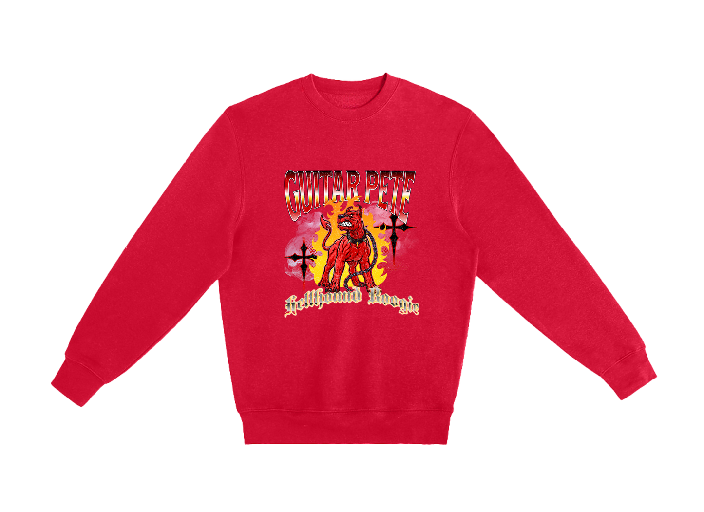 Guitar Pete Cross Sweatshirt