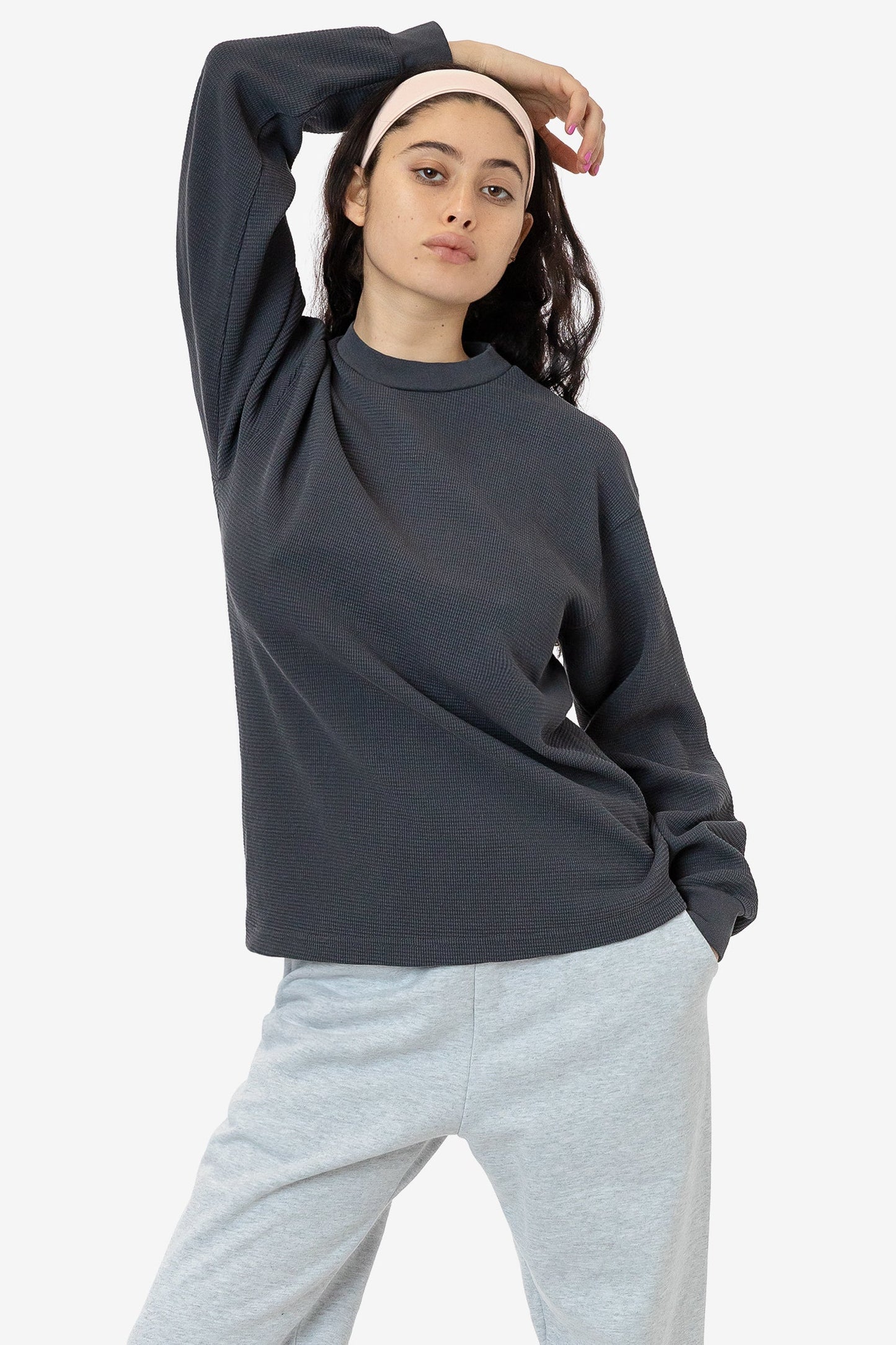 Long Sleeve L/S Heavy Thermal Crew Neck - TX407GD