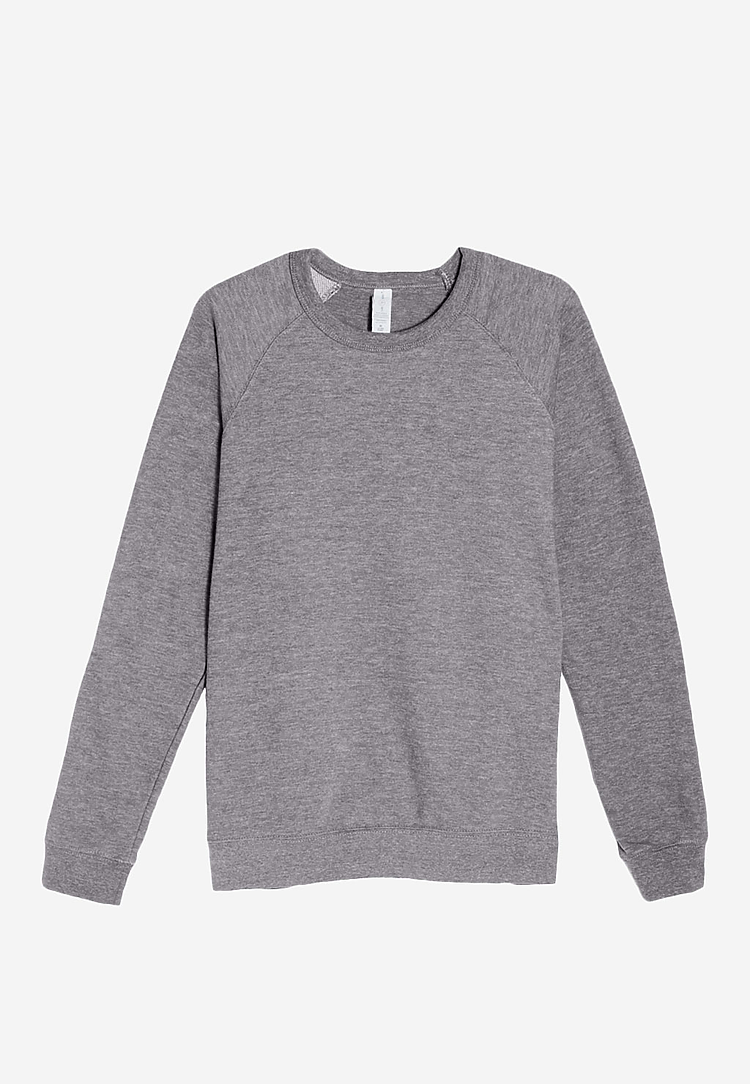 French Terry Raglan Crewneck LS13004